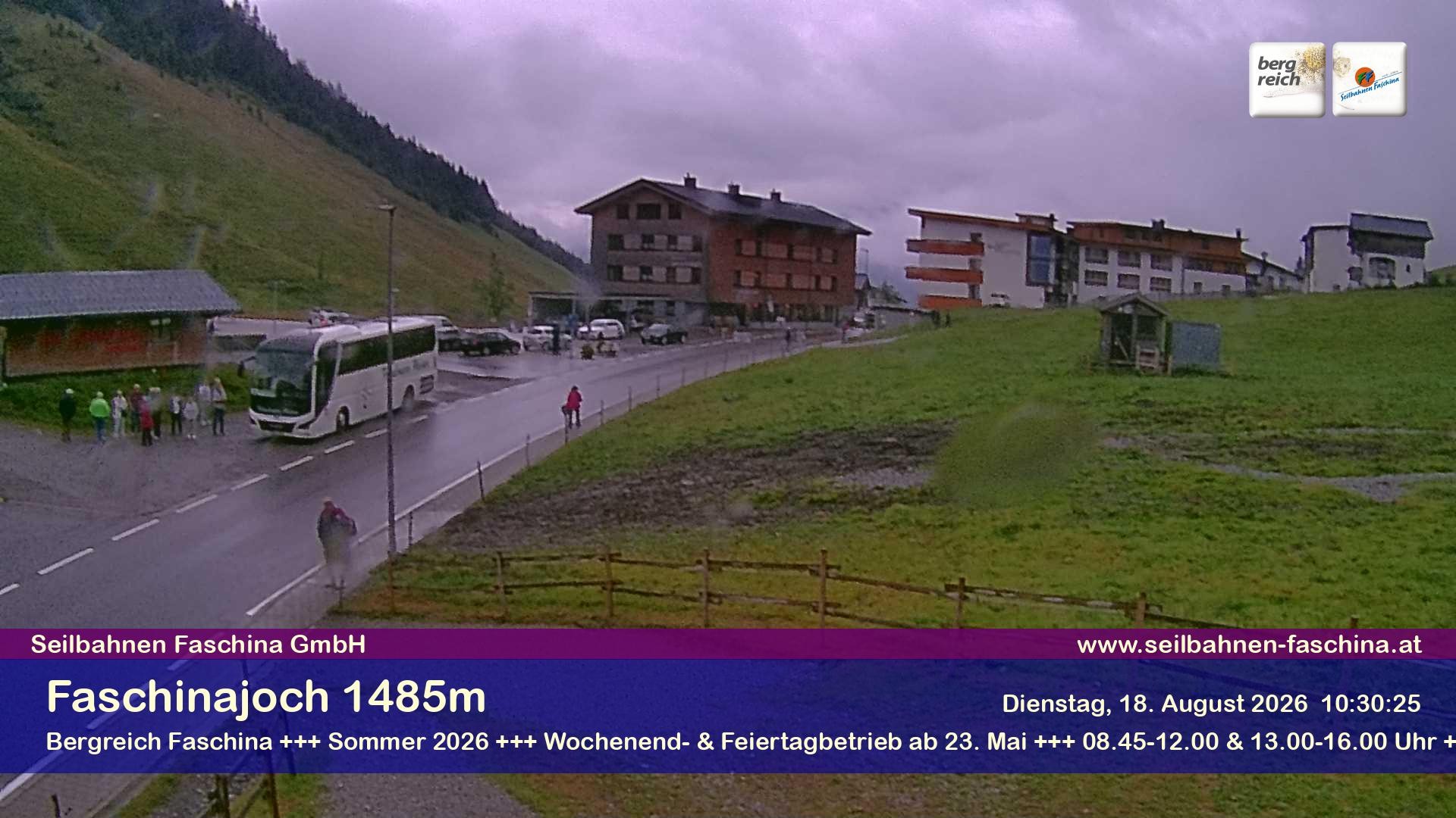 Archiv Foto Webcam Faschinapass, Stafelalpbahn