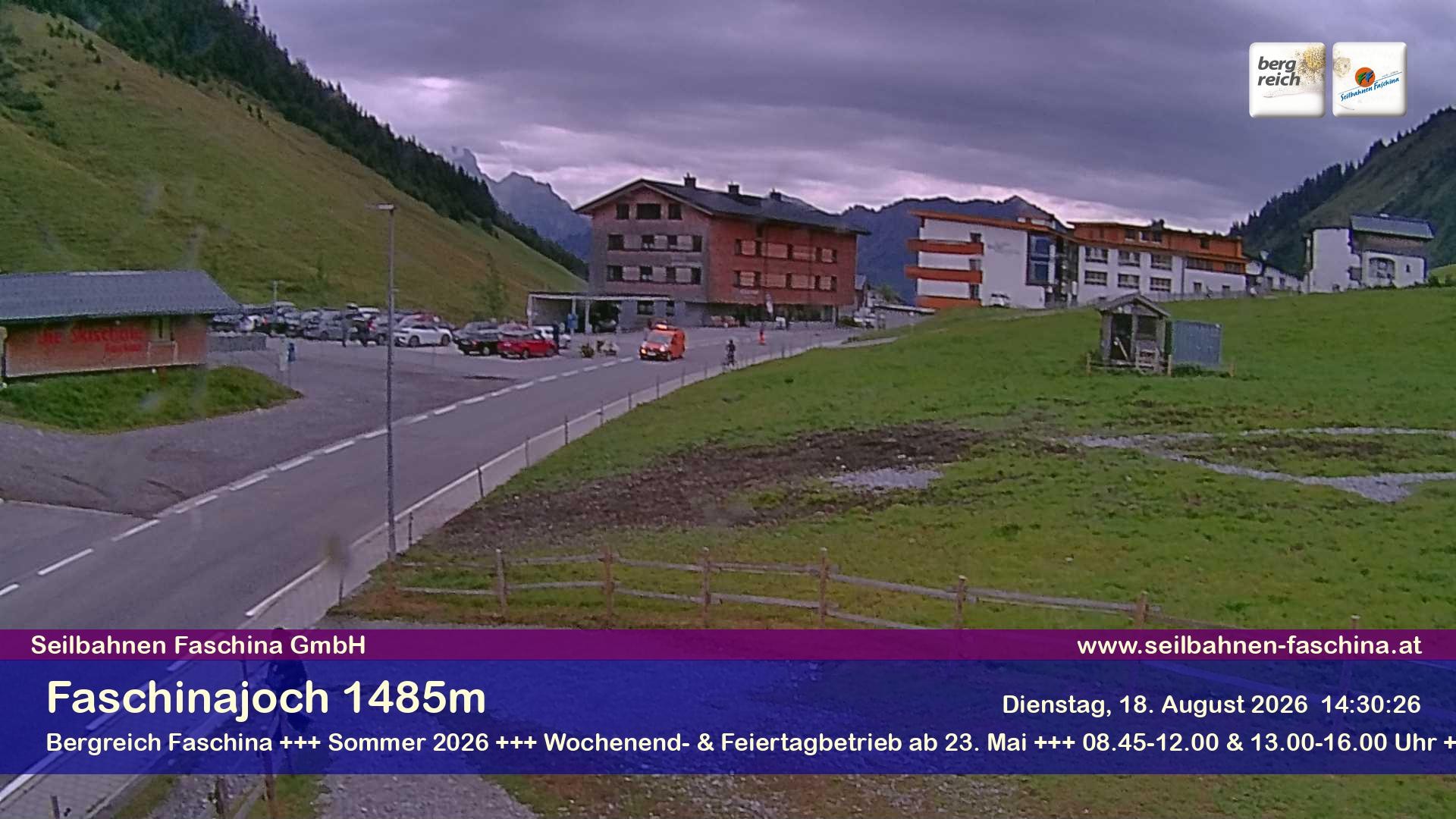 Archiv Foto Webcam Faschinapass, Stafelalpbahn