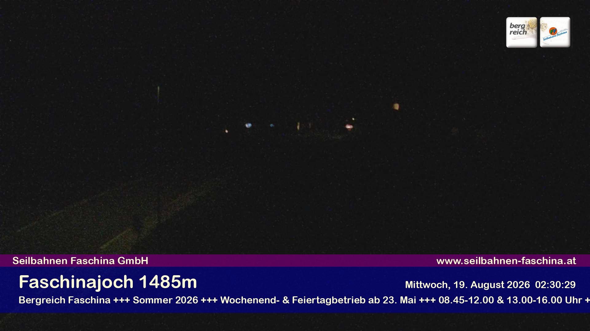 Archiv Foto Webcam Faschinapass, Stafelalpbahn