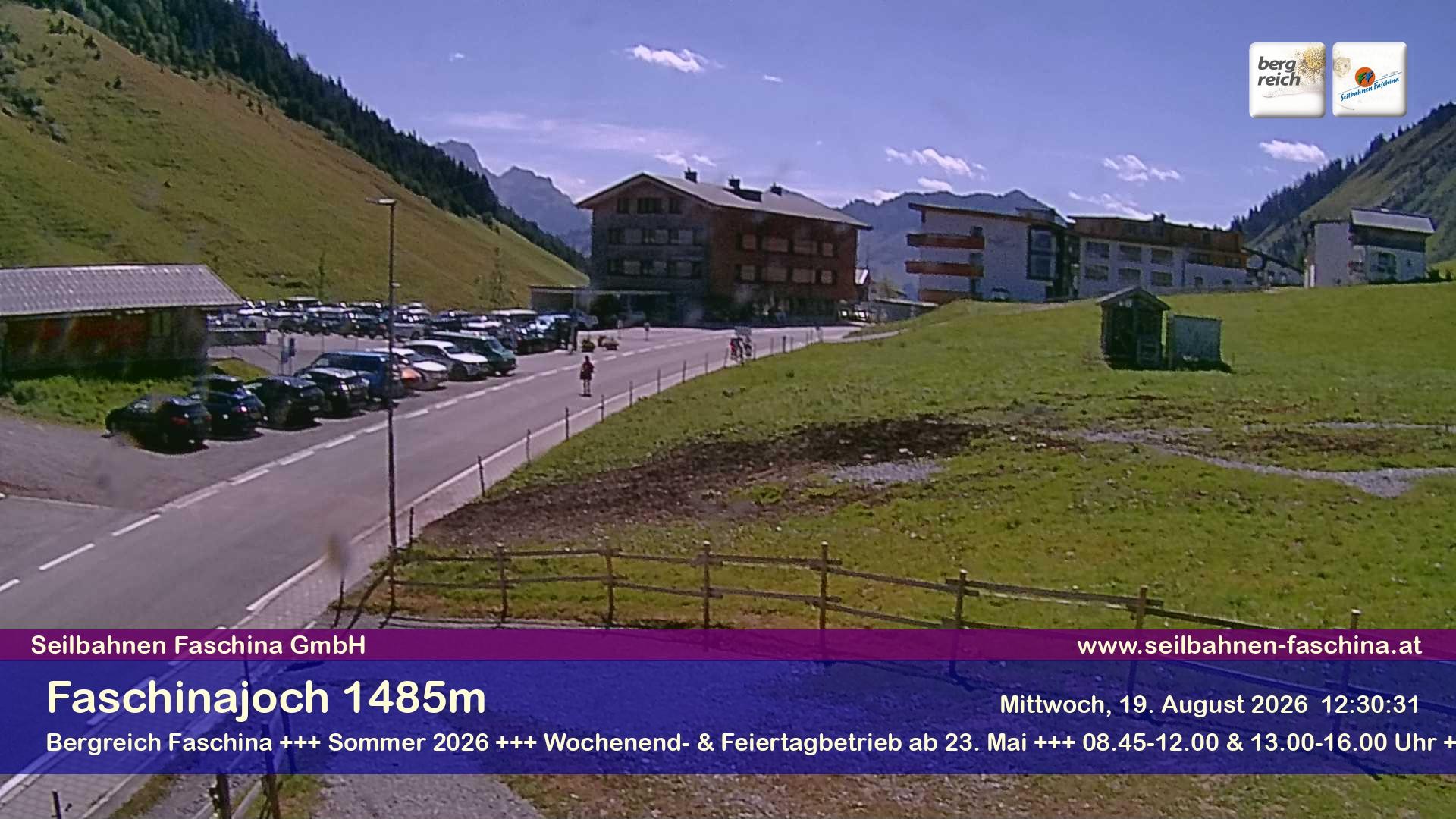 Archiv Foto Webcam Faschinapass, Stafelalpbahn