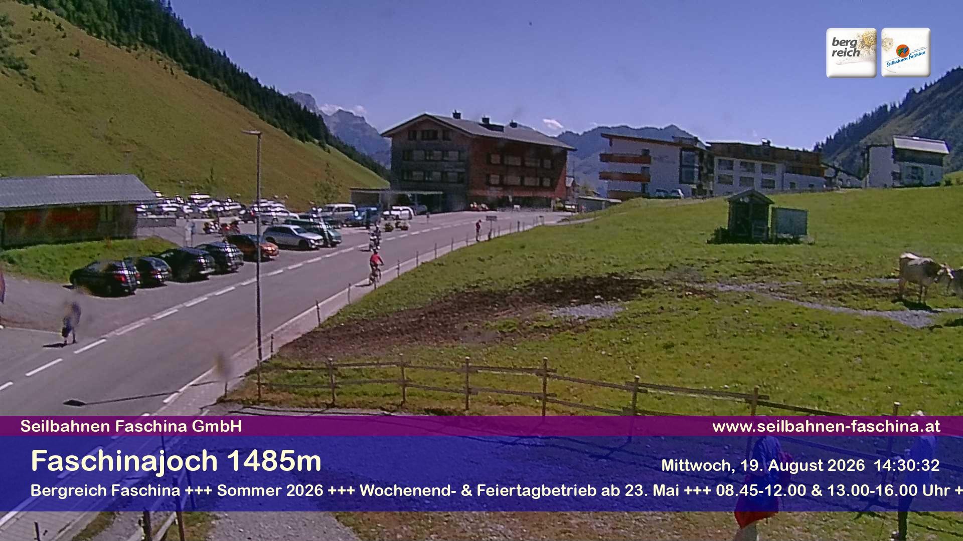 Archiv Foto Webcam Faschinapass, Stafelalpbahn