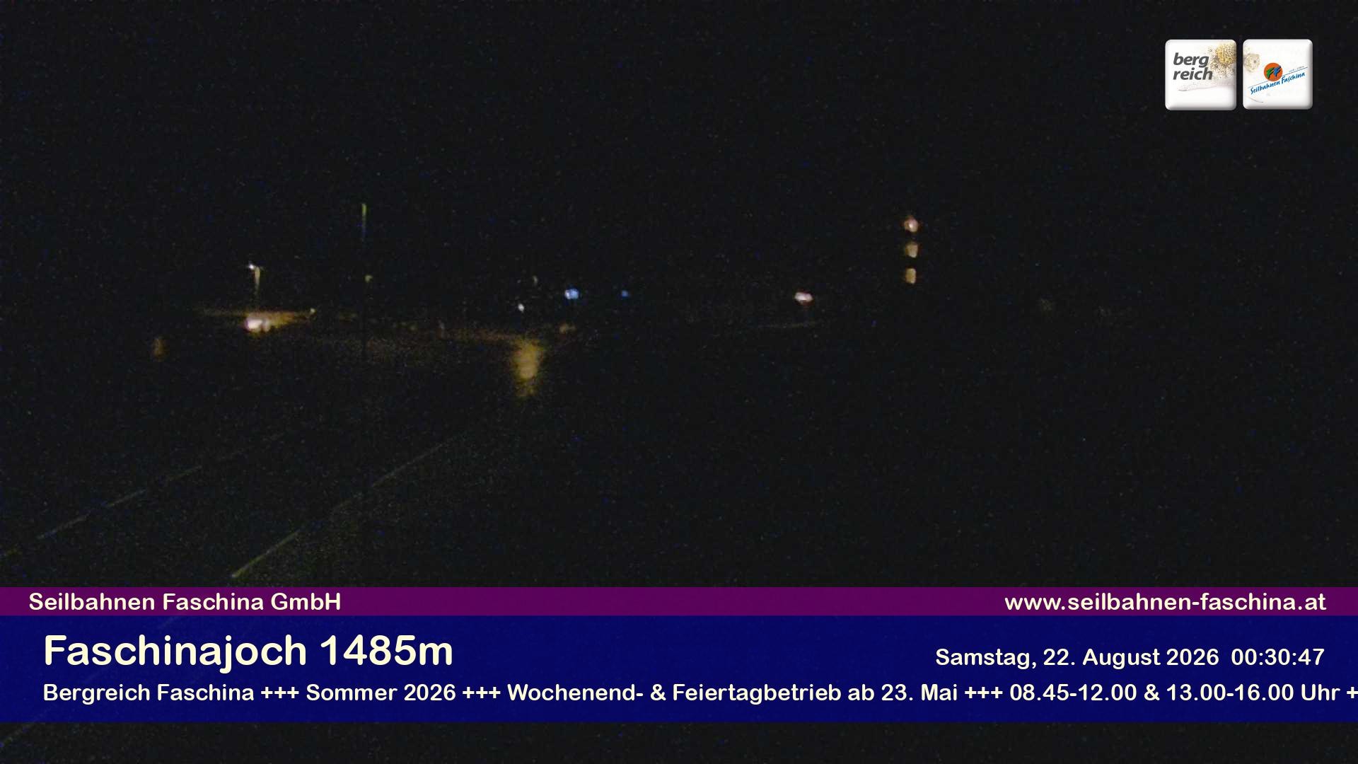 Archiv Foto Webcam Faschinapass, Stafelalpbahn