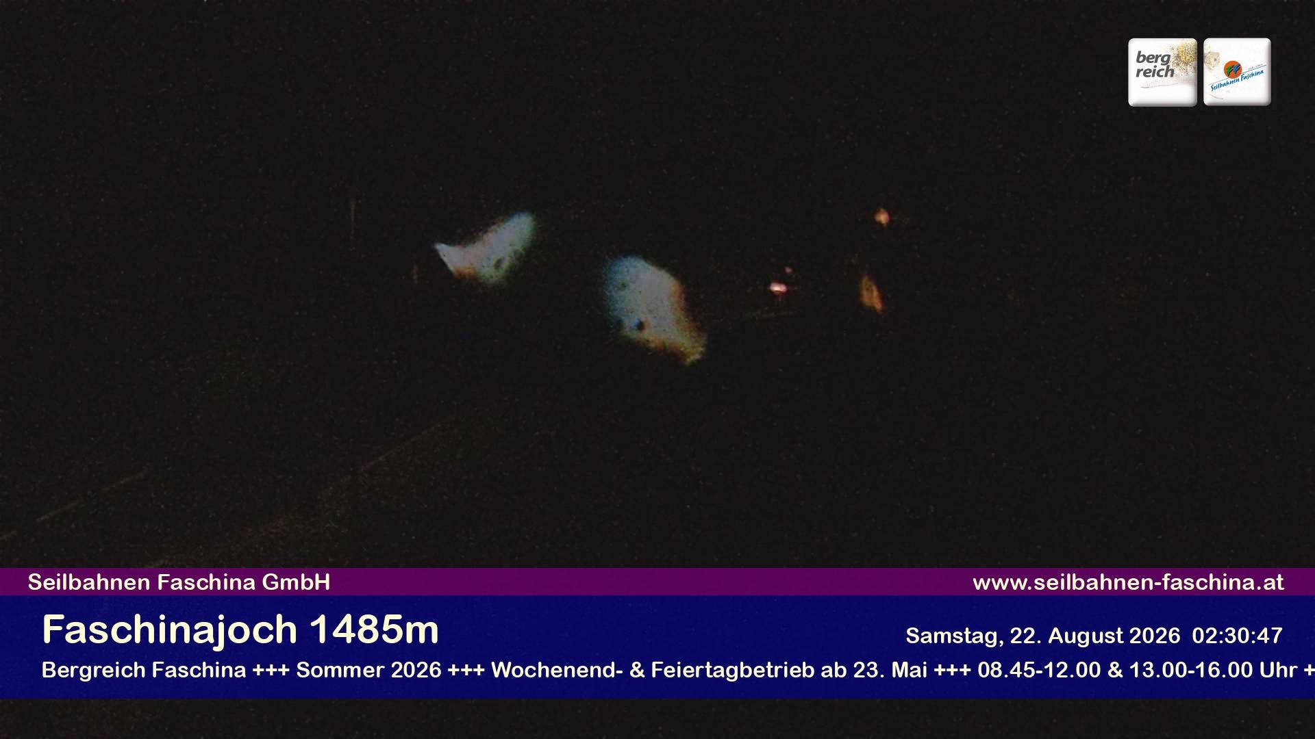 Archiv Foto Webcam Faschinapass, Stafelalpbahn
