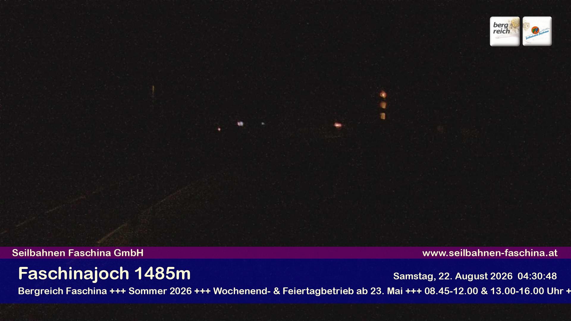 Archiv Foto Webcam Faschinapass, Stafelalpbahn