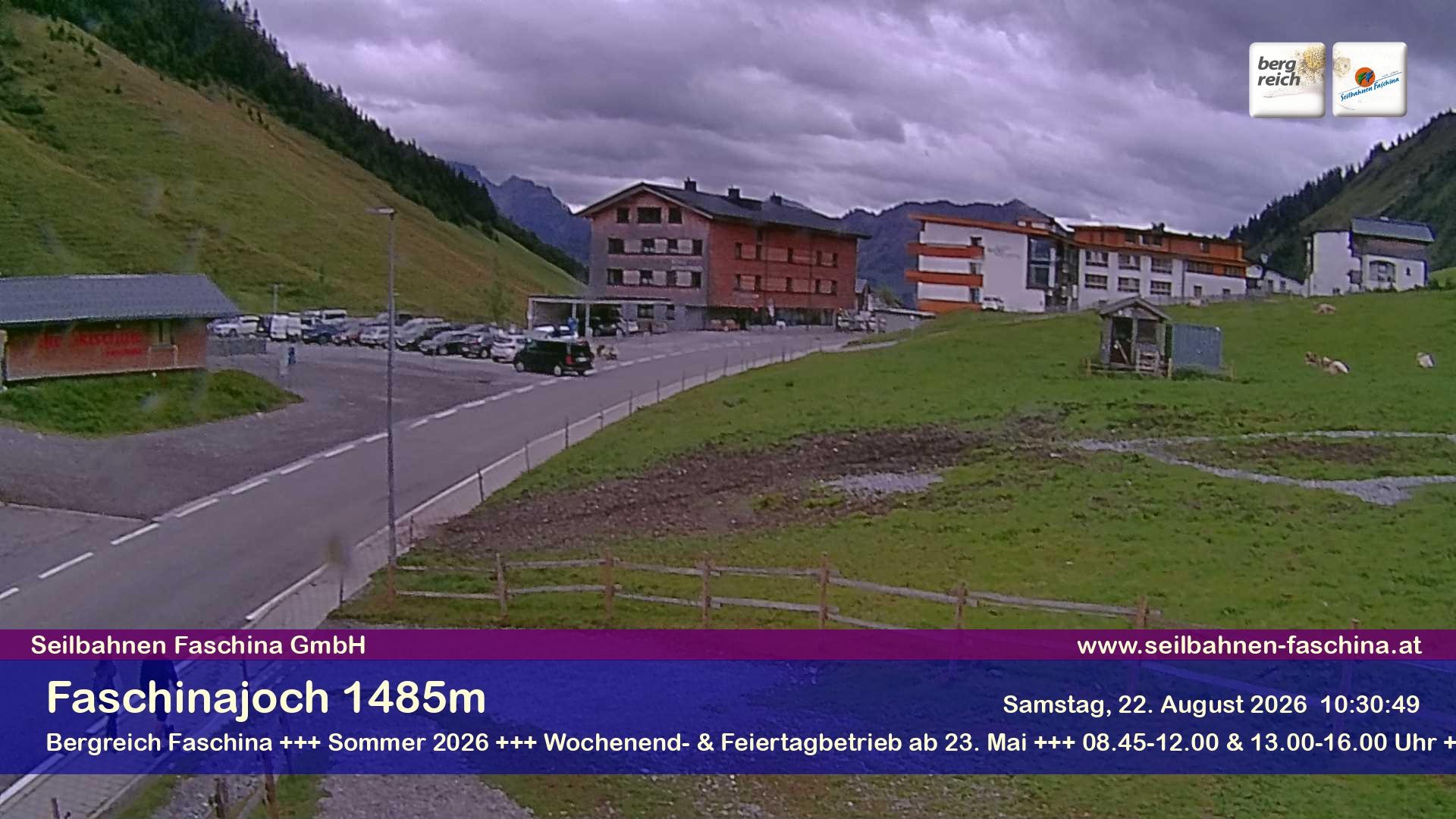 Archiv Foto Webcam Faschinapass, Stafelalpbahn