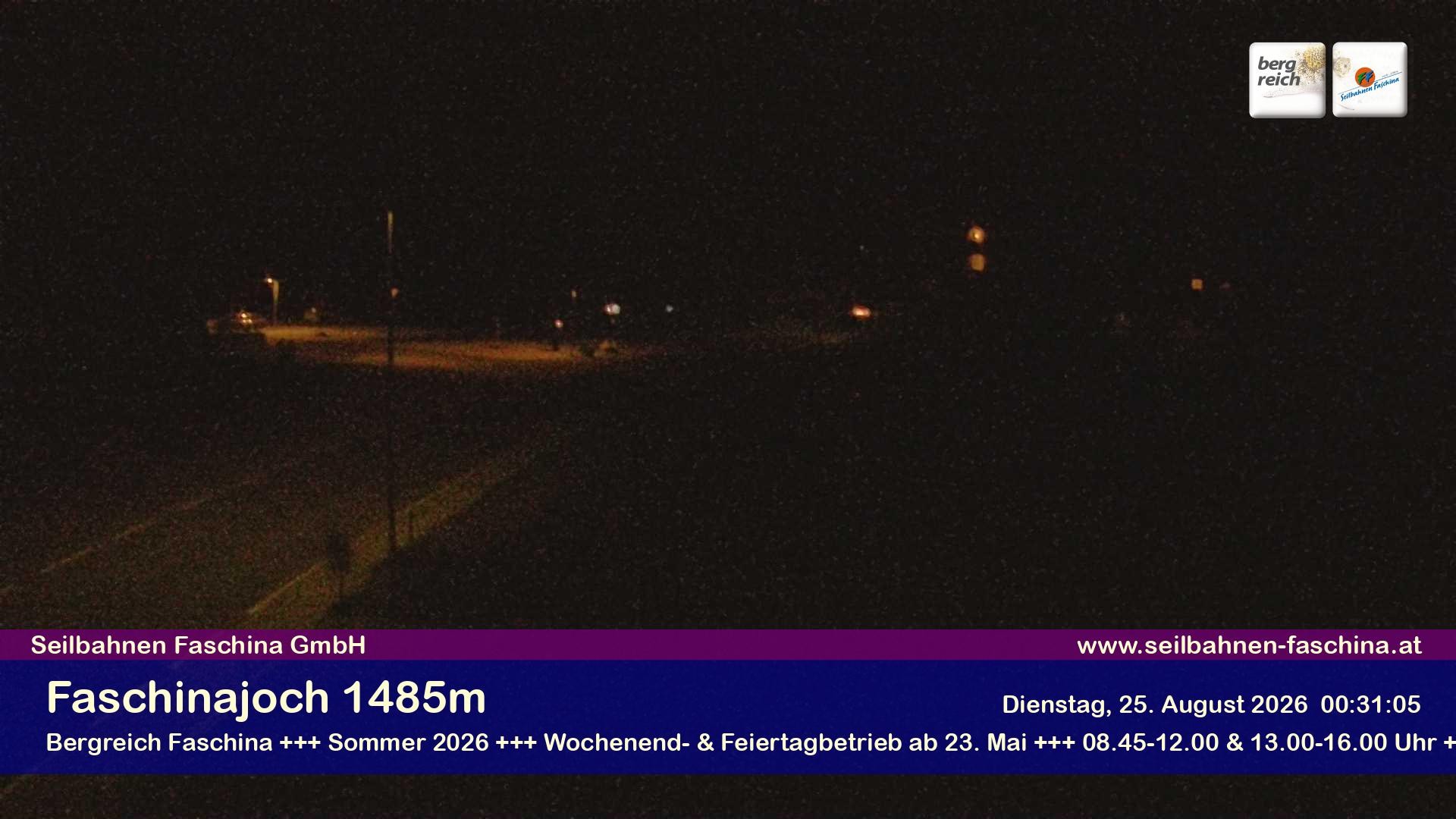 Archiv Foto Webcam Faschinapass, Stafelalpbahn