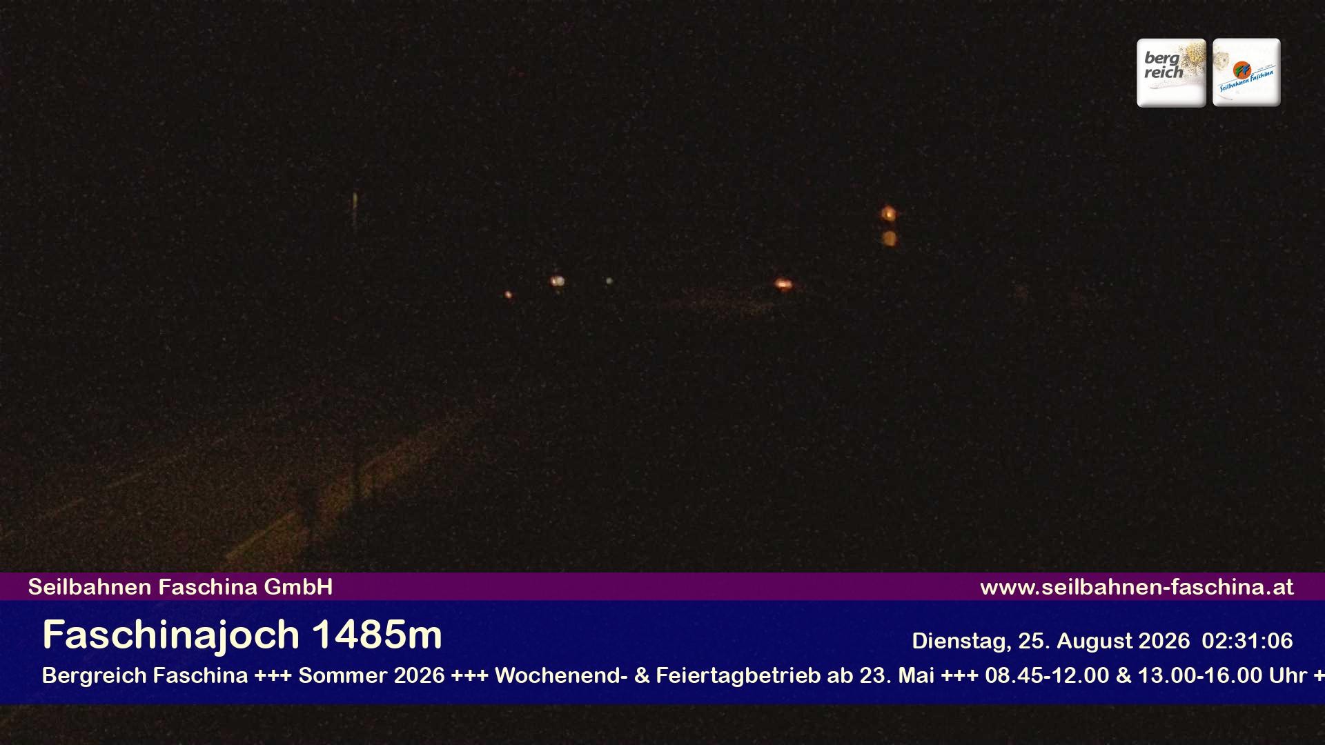 Archiv Foto Webcam Faschinapass, Stafelalpbahn