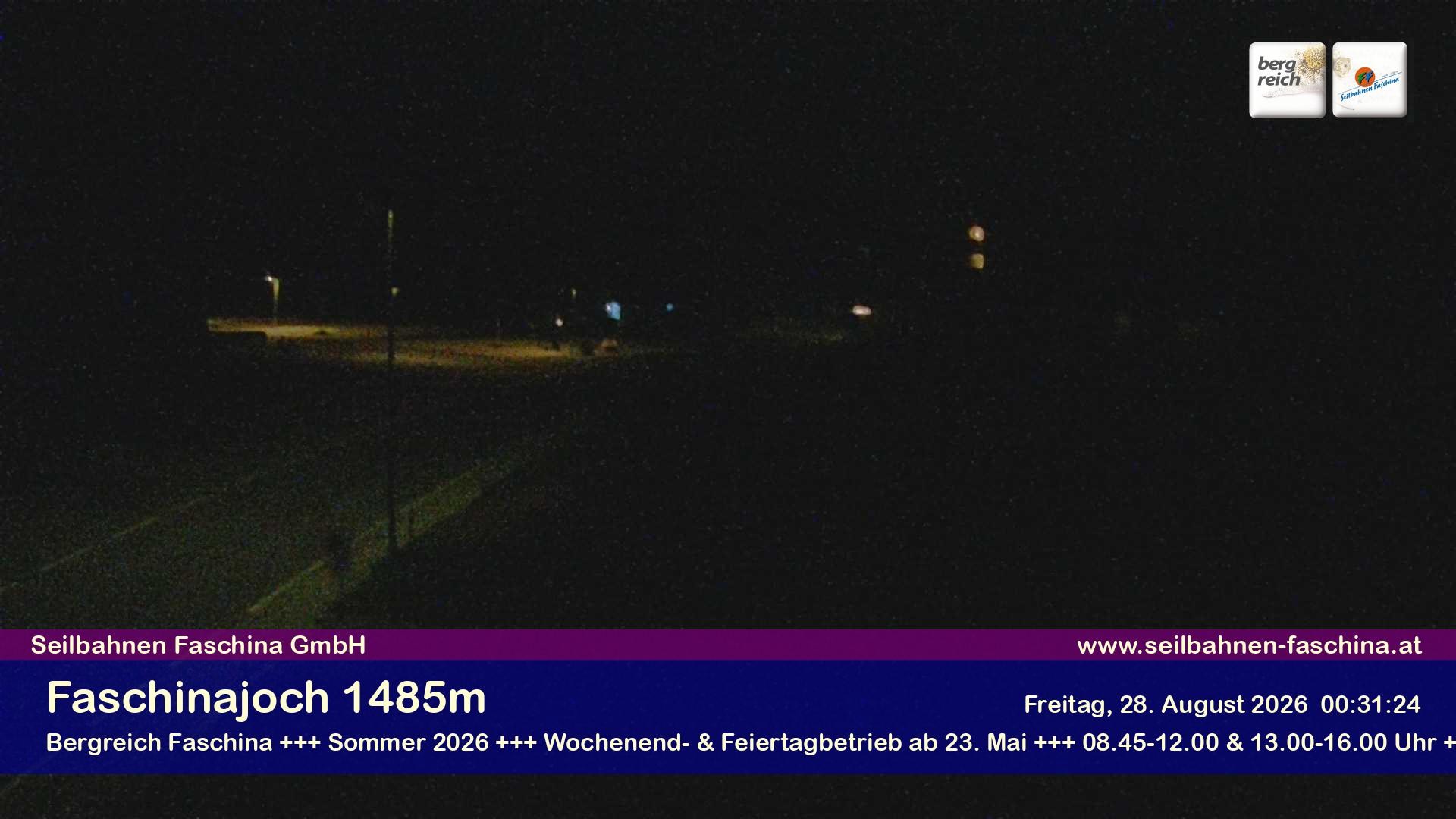 Archiv Foto Webcam Faschinapass, Stafelalpbahn