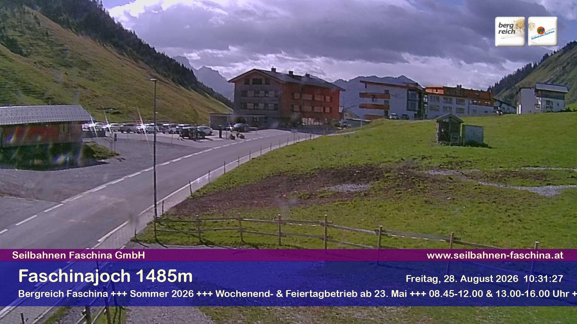 Archiv Foto Webcam Faschinapass, Stafelalpbahn