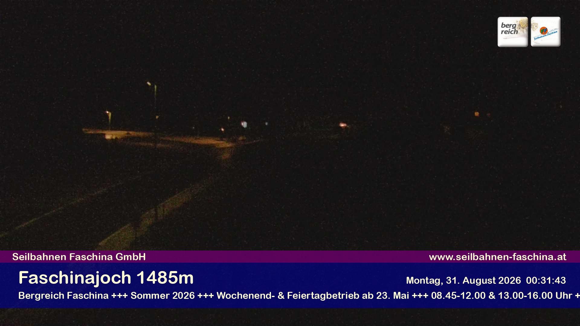 Archiv Foto Webcam Faschinapass, Stafelalpbahn
