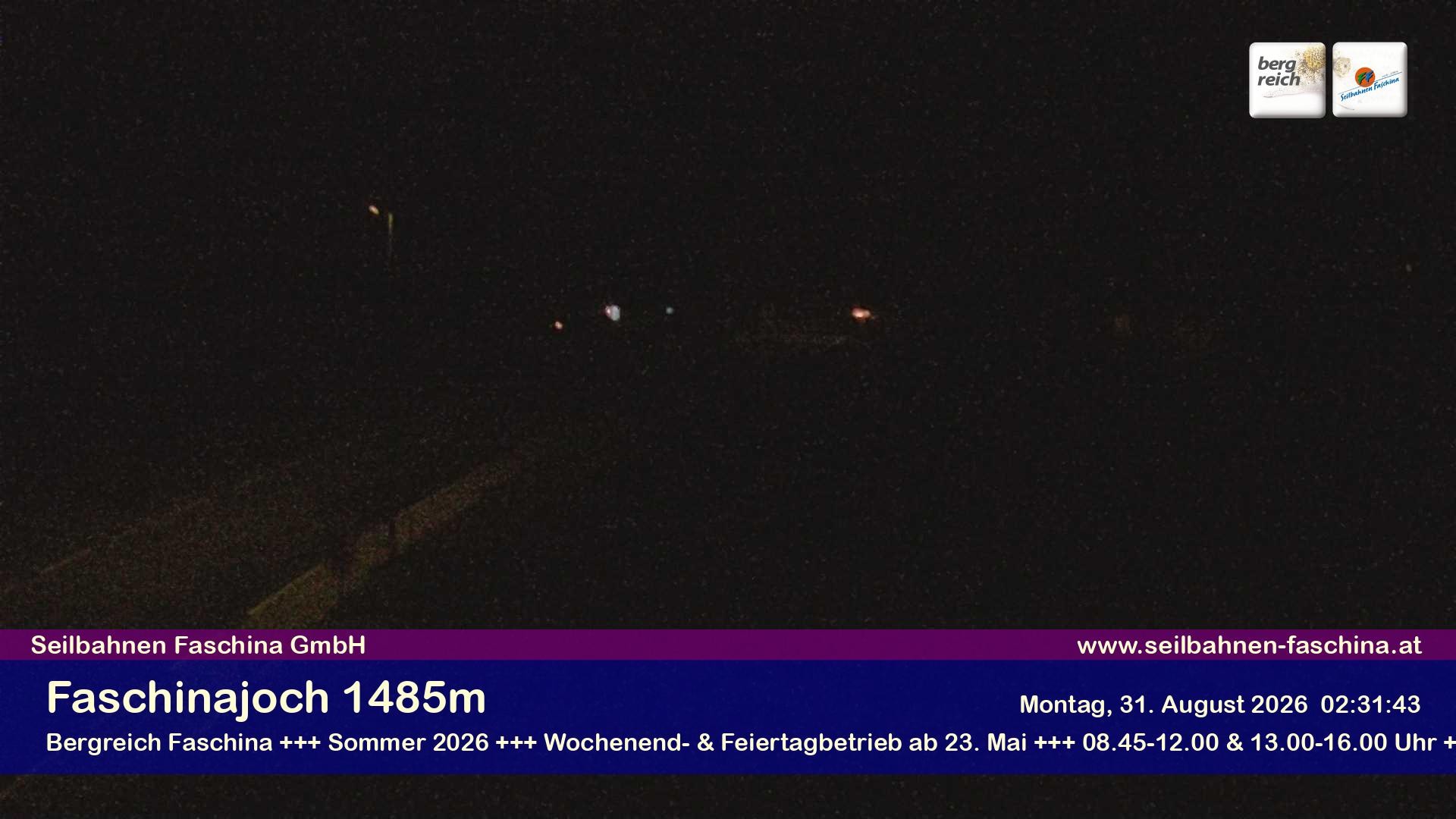 Archiv Foto Webcam Faschinapass, Stafelalpbahn