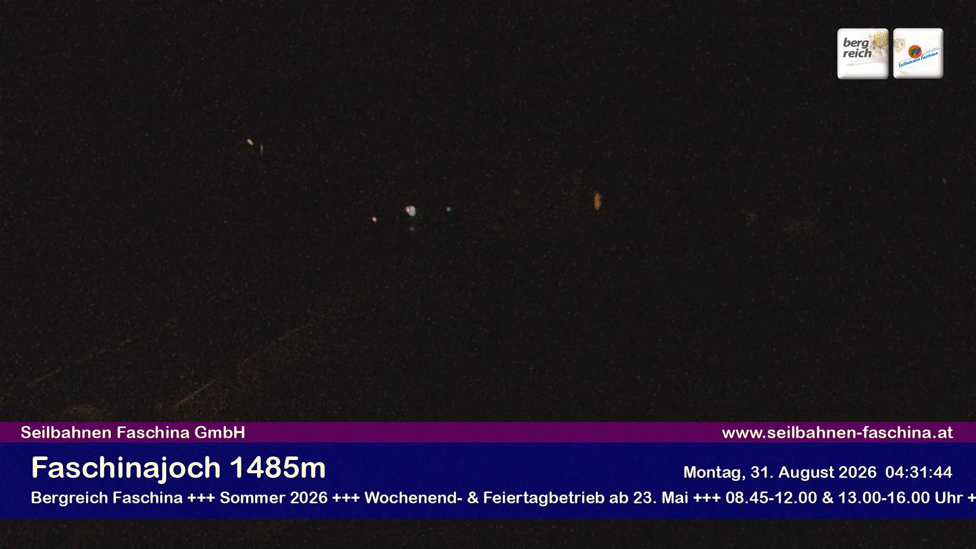 Archiv Foto Webcam Faschinapass, Stafelalpbahn