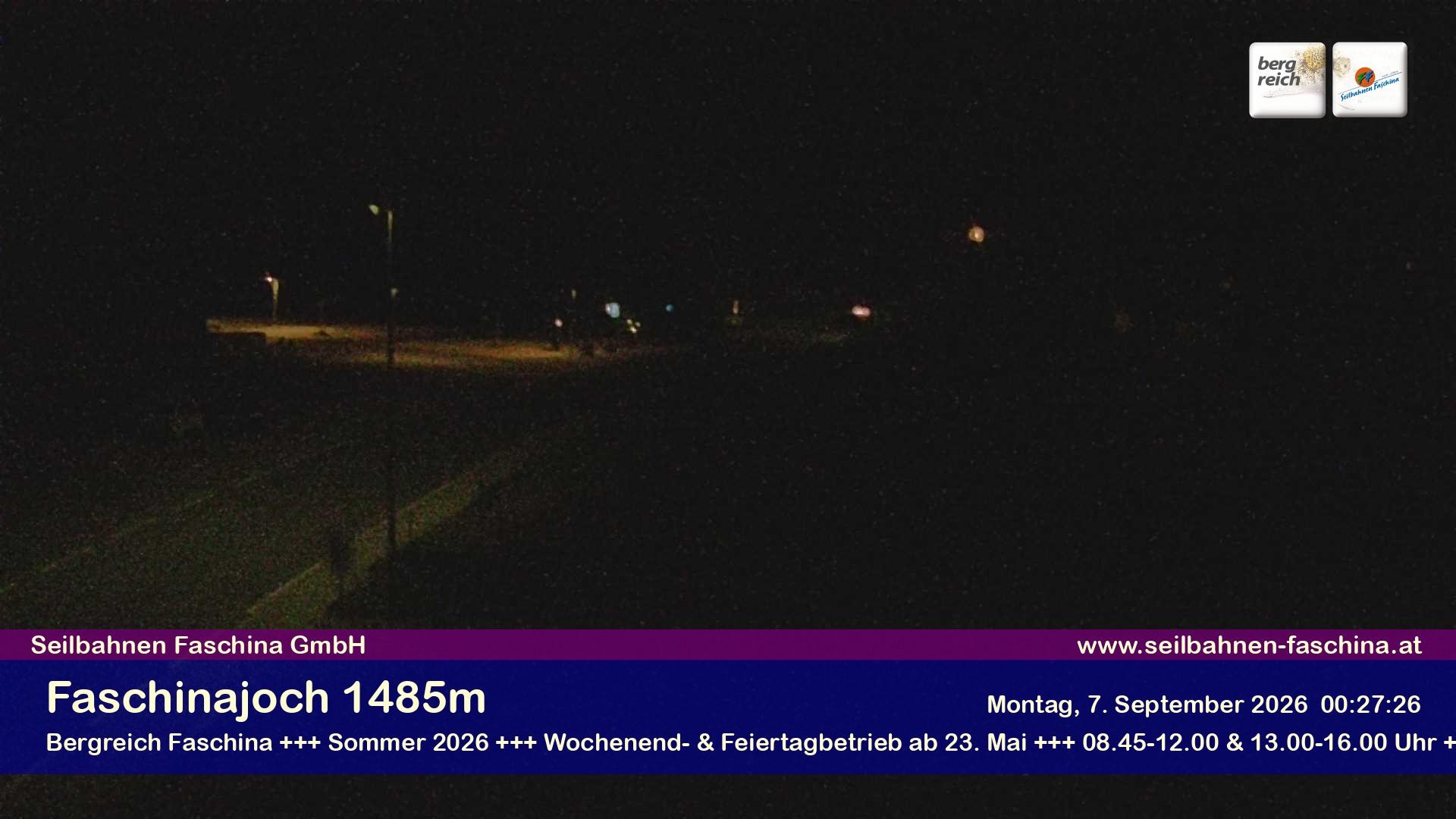 Archiv Foto Webcam Faschinapass, Stafelalpbahn