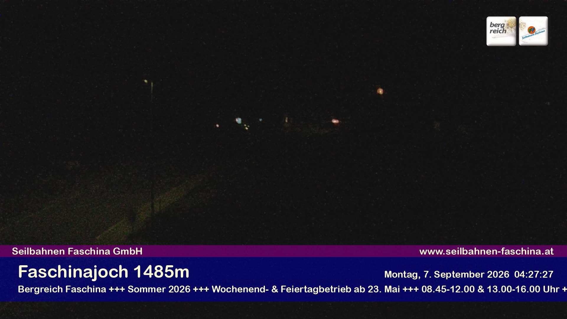 Archiv Foto Webcam Faschinapass, Stafelalpbahn