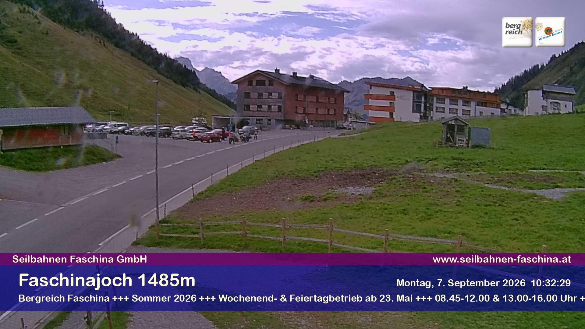 Archiv Foto Webcam Faschinapass, Stafelalpbahn