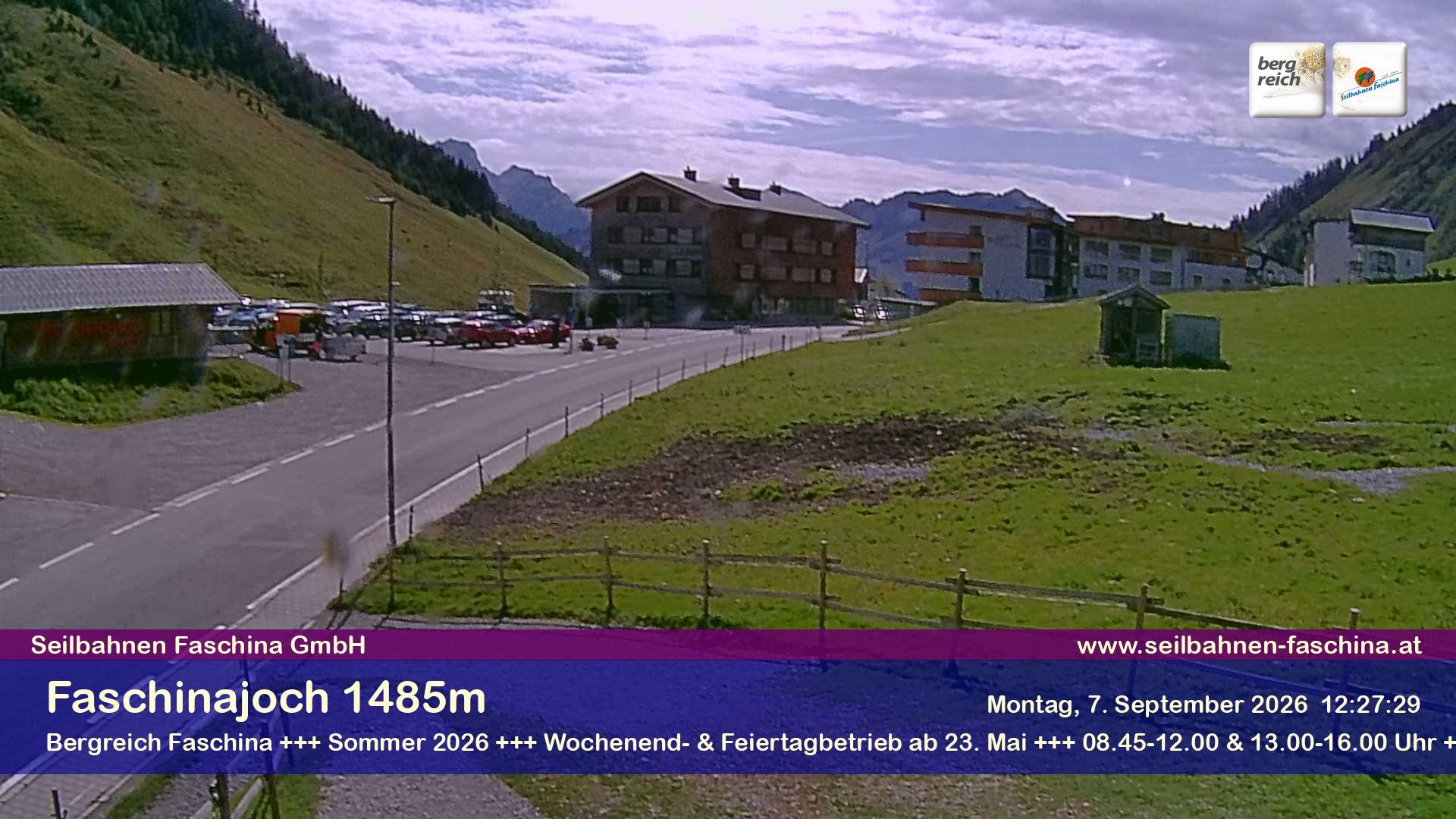 Archiv Foto Webcam Faschinapass, Stafelalpbahn