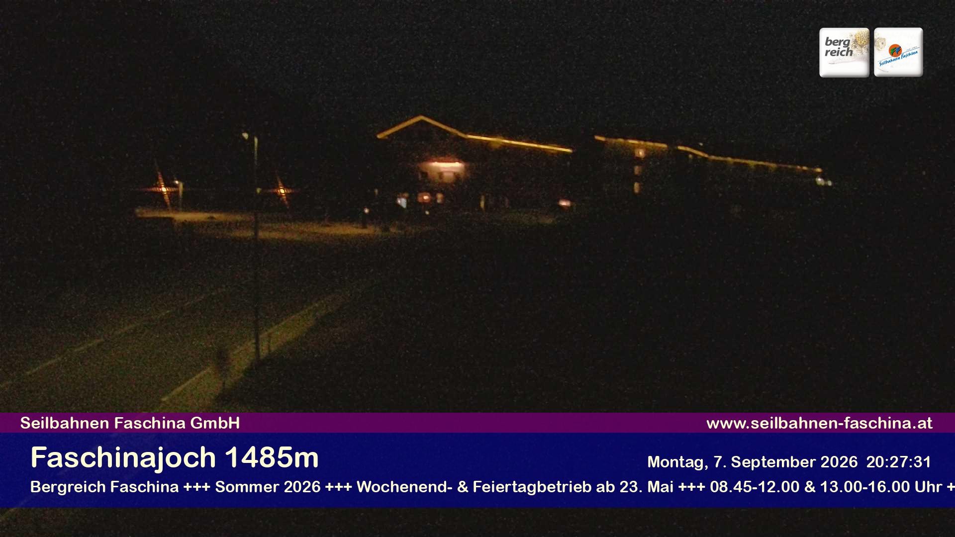Archiv Foto Webcam Faschinapass, Stafelalpbahn