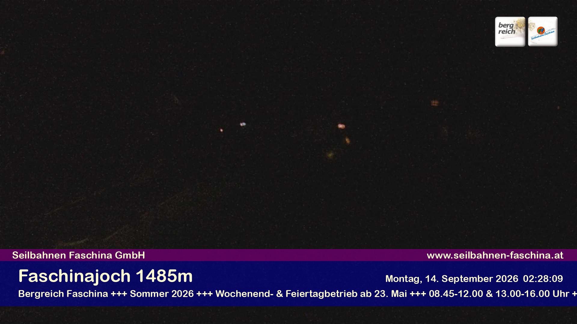 Archiv Foto Webcam Faschinapass, Stafelalpbahn