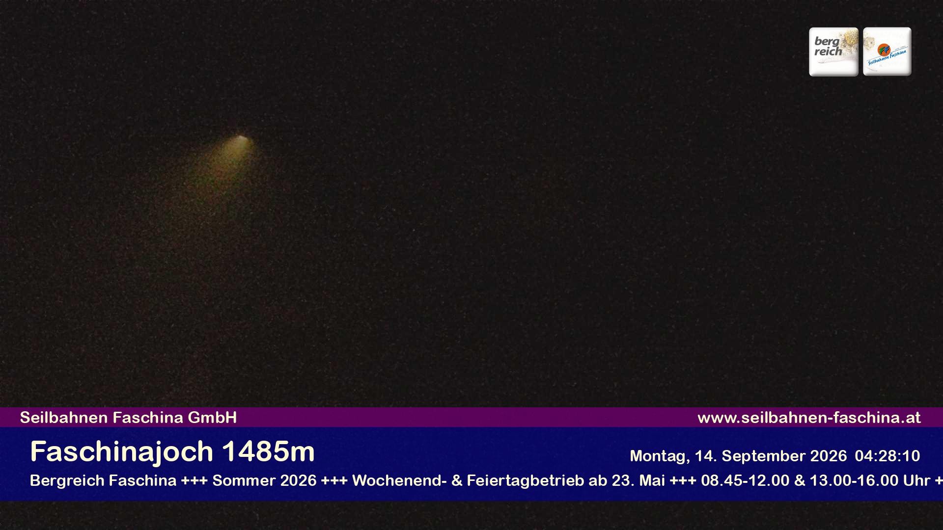 Archiv Foto Webcam Faschinapass, Stafelalpbahn