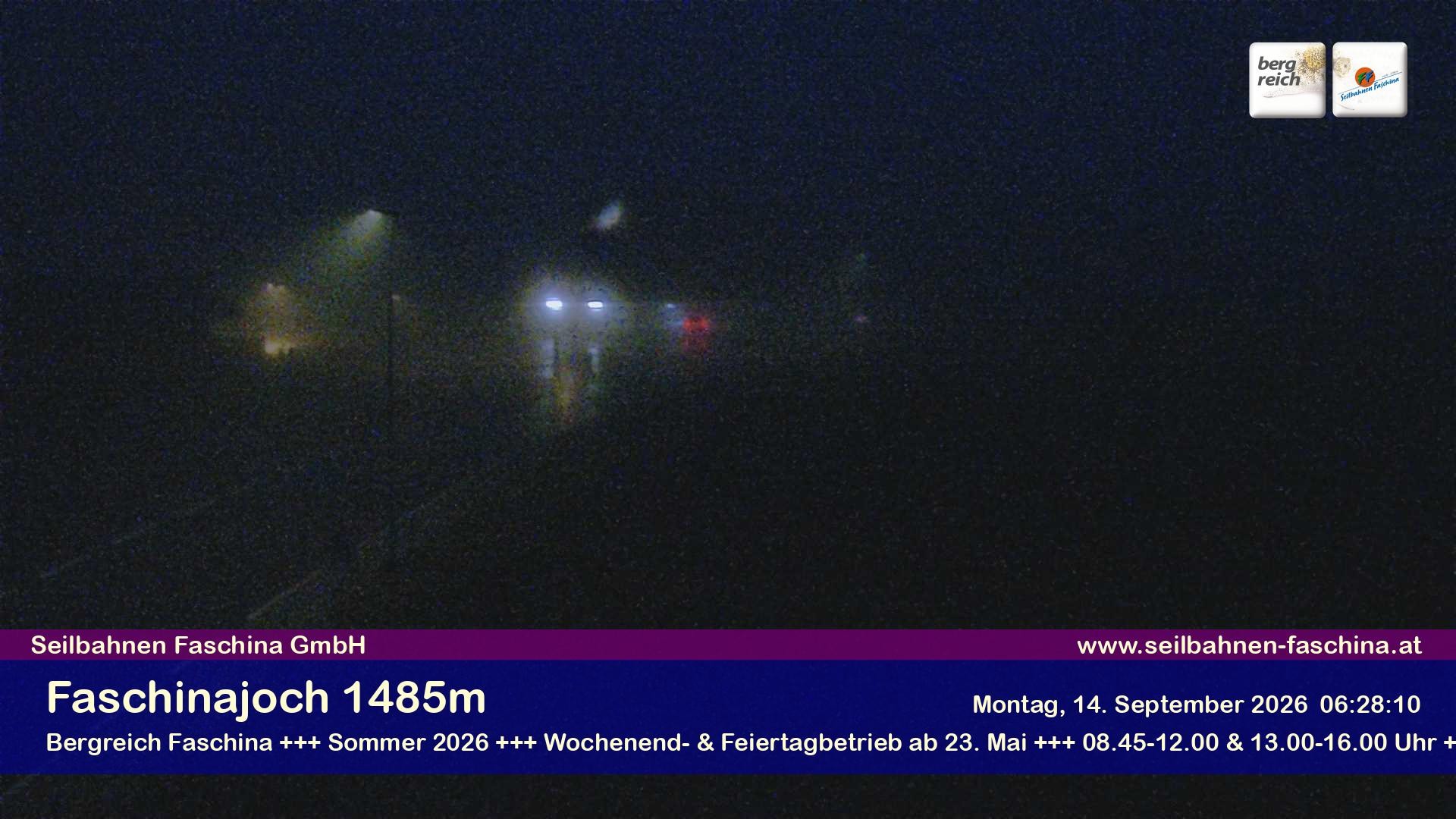 Archiv Foto Webcam Faschinapass, Stafelalpbahn