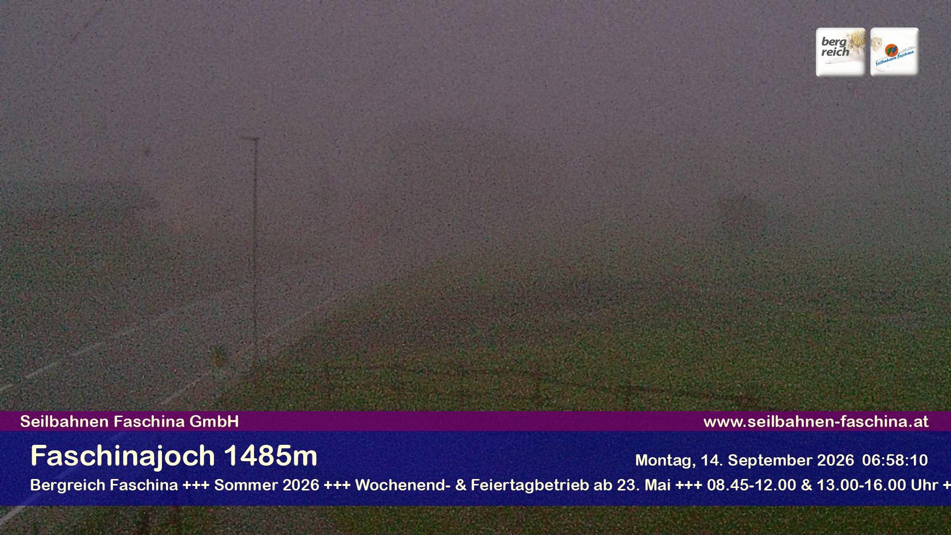 Archiv Foto Webcam Faschinapass, Stafelalpbahn