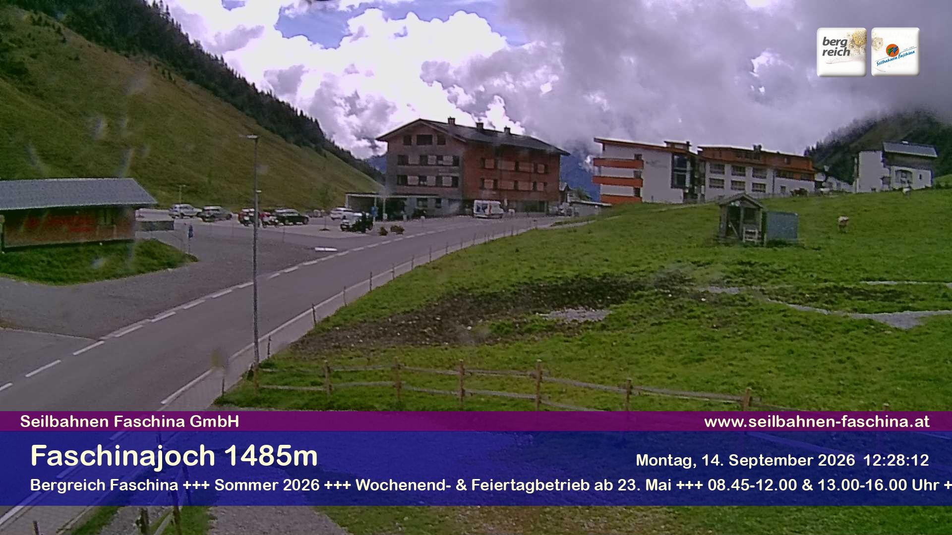 Archiv Foto Webcam Faschinapass, Stafelalpbahn