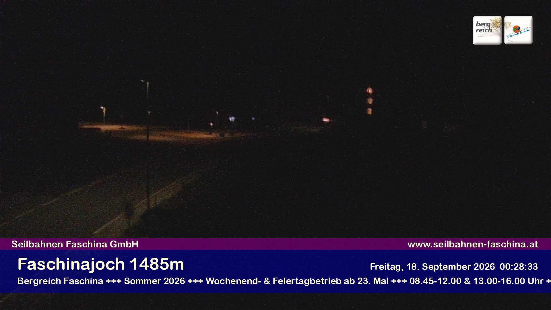 Archiv Foto Webcam Faschinapass, Stafelalpbahn