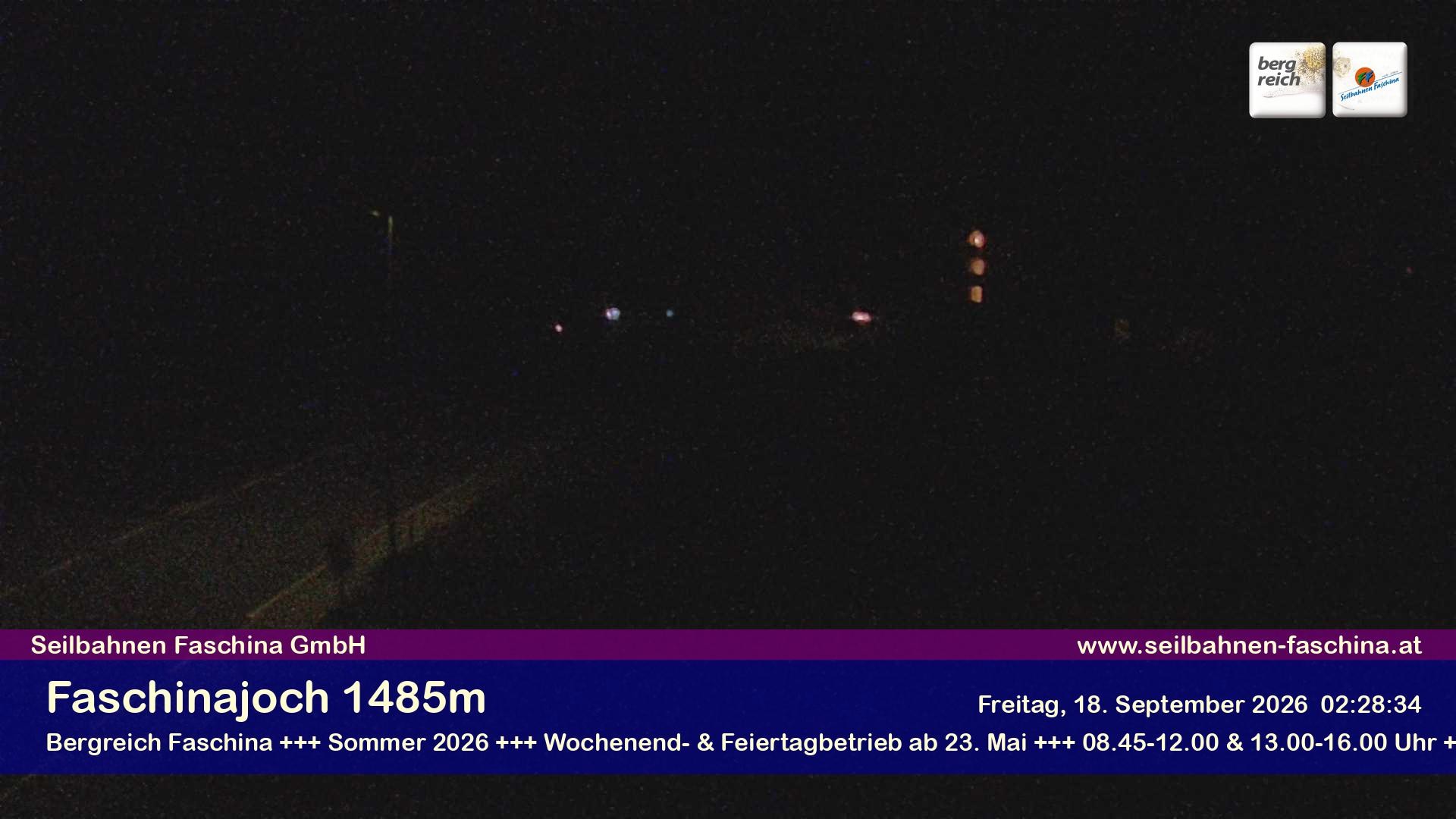 Archiv Foto Webcam Faschinapass, Stafelalpbahn