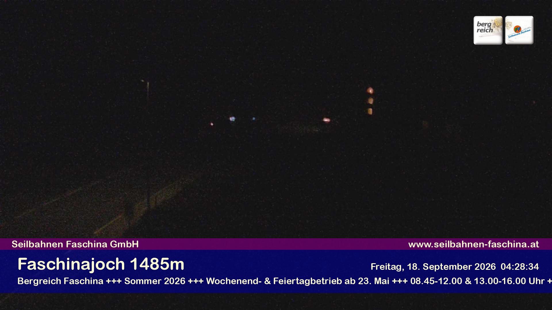 Archiv Foto Webcam Faschinapass, Stafelalpbahn