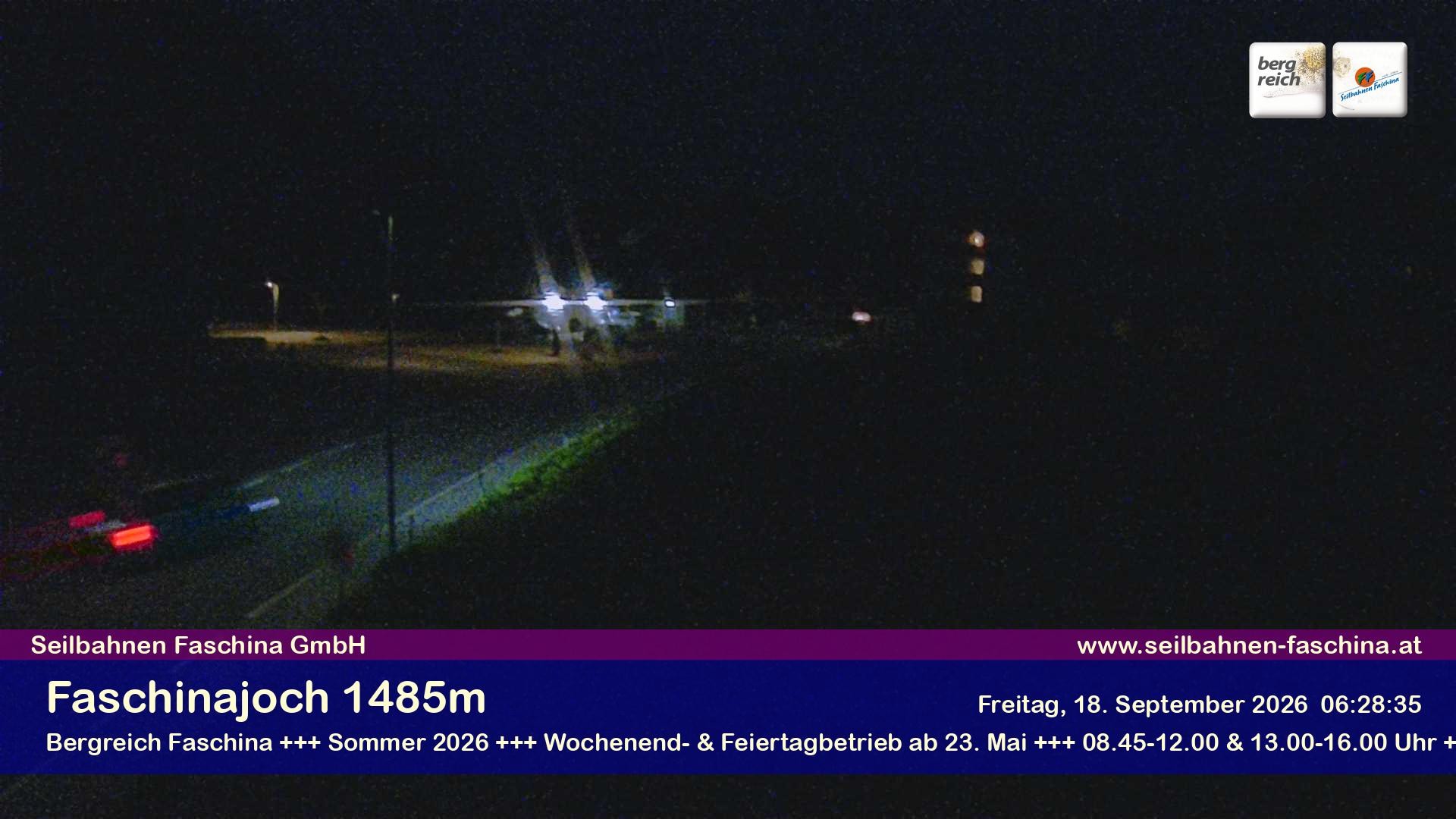 Archiv Foto Webcam Faschinapass, Stafelalpbahn