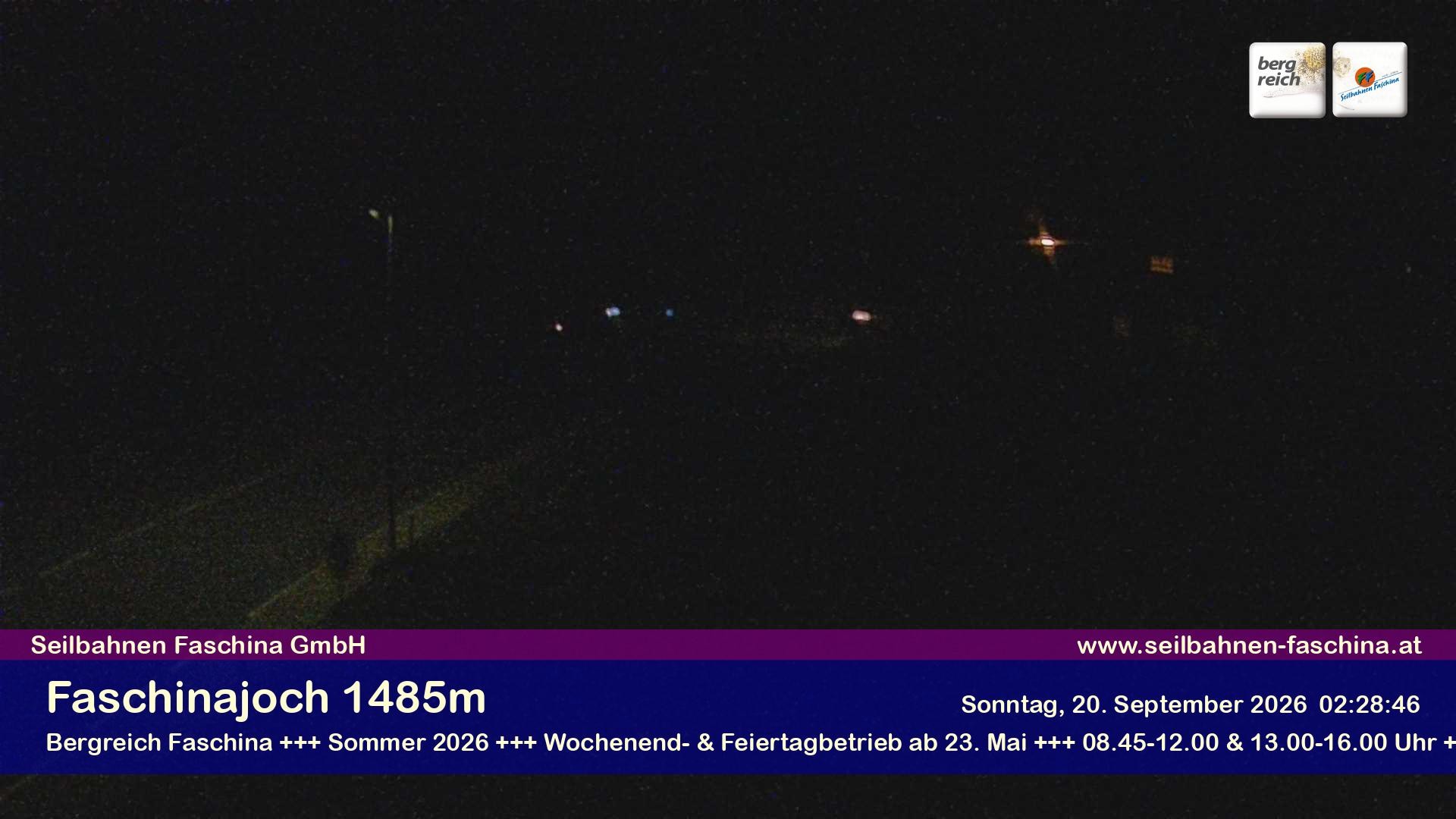 Archiv Foto Webcam Faschinapass, Stafelalpbahn