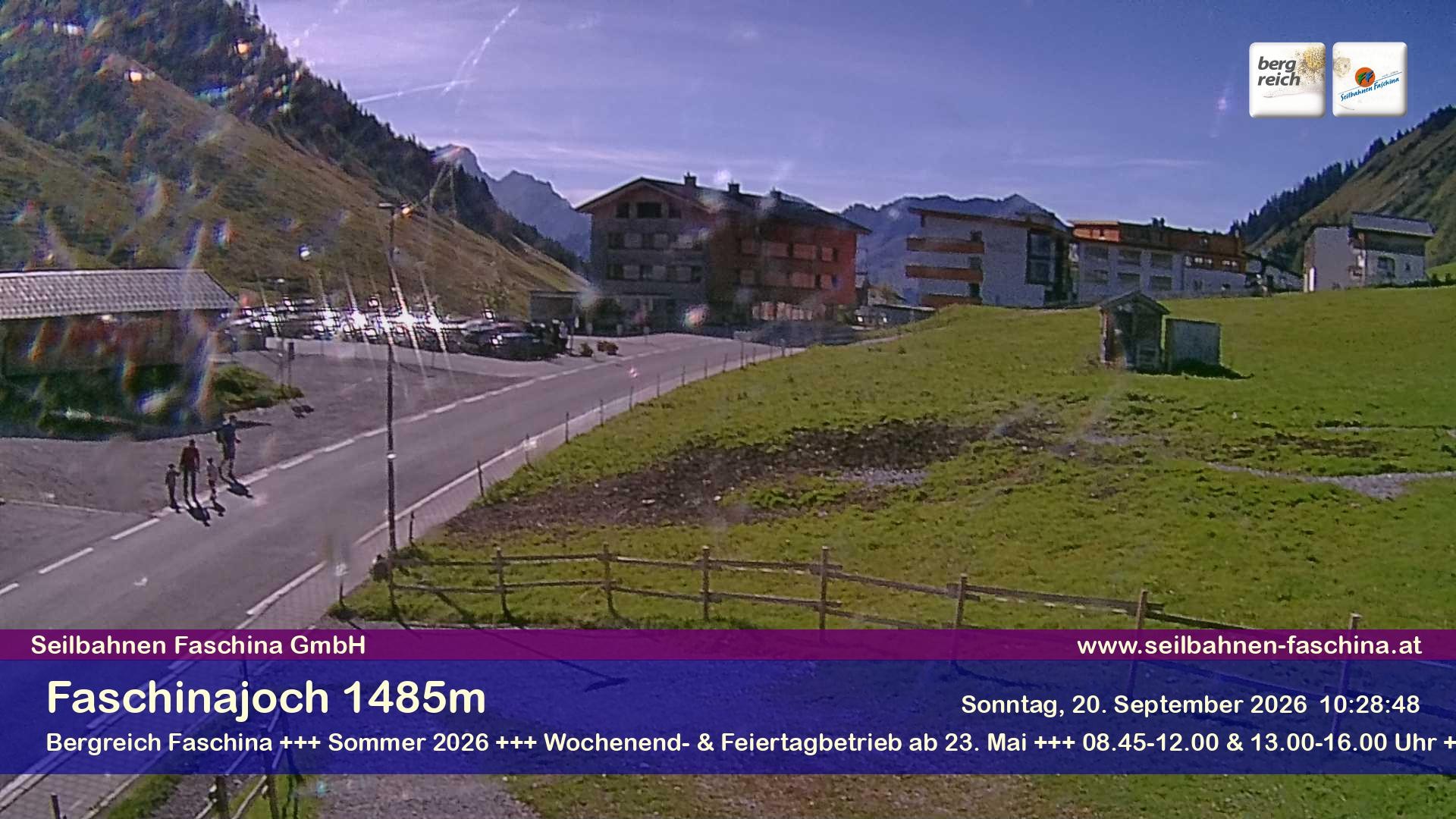 Archiv Foto Webcam Faschinapass, Stafelalpbahn