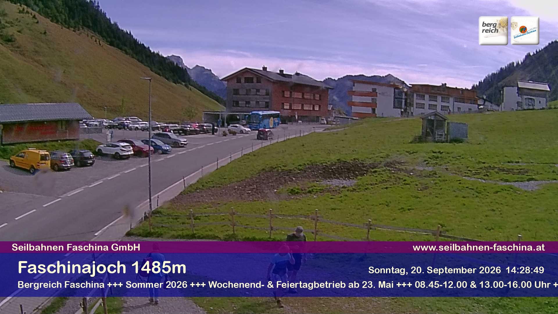 Archiv Foto Webcam Faschinapass, Stafelalpbahn