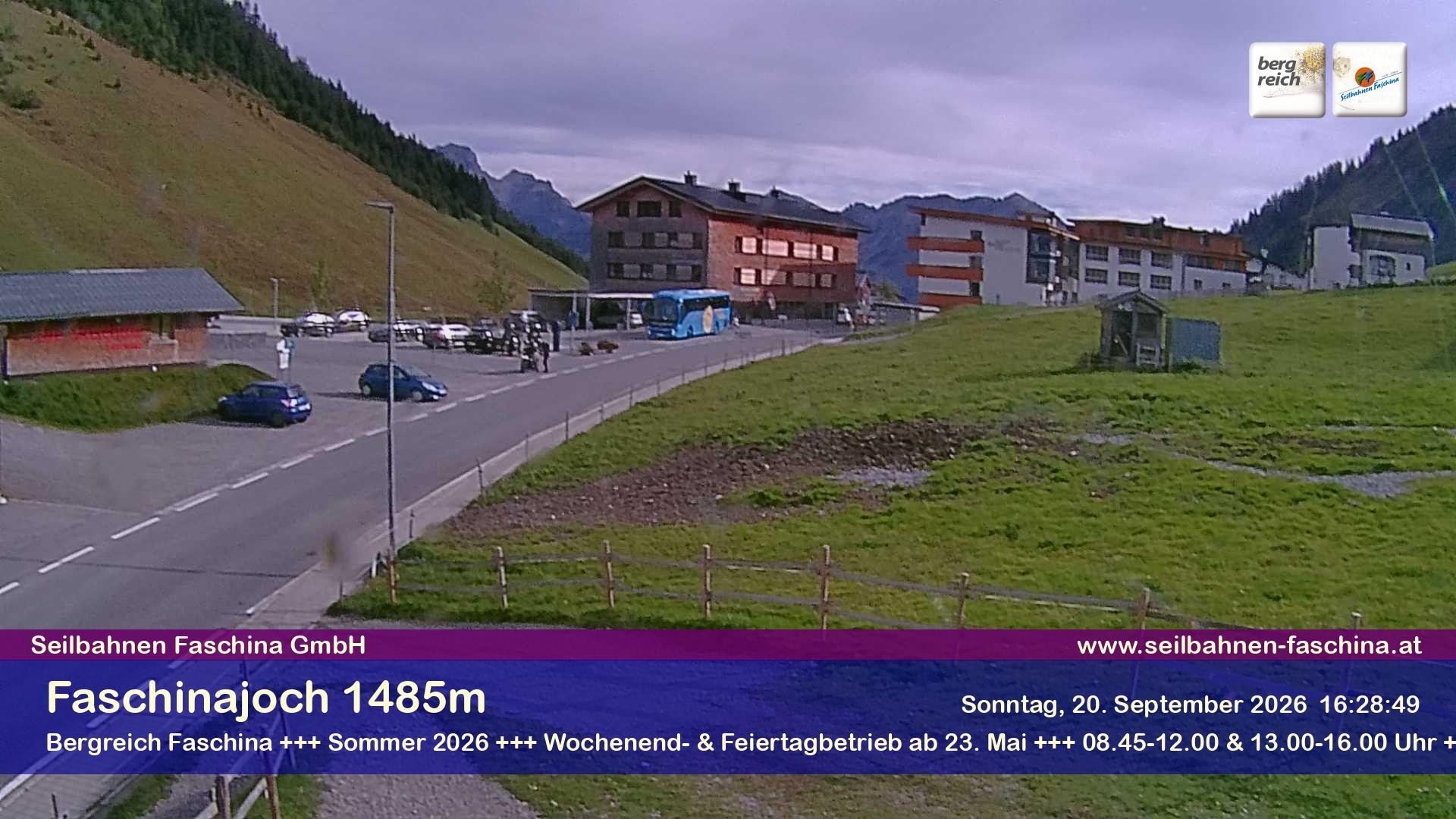 Archiv Foto Webcam Faschinapass, Stafelalpbahn