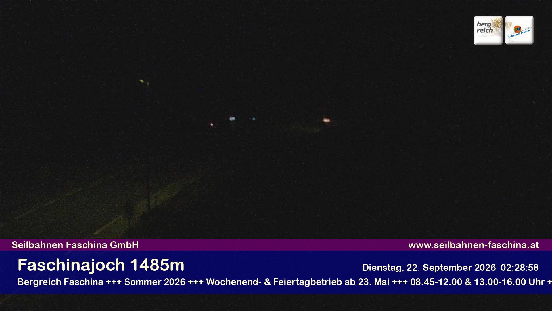 Archiv Foto Webcam Faschinapass, Stafelalpbahn