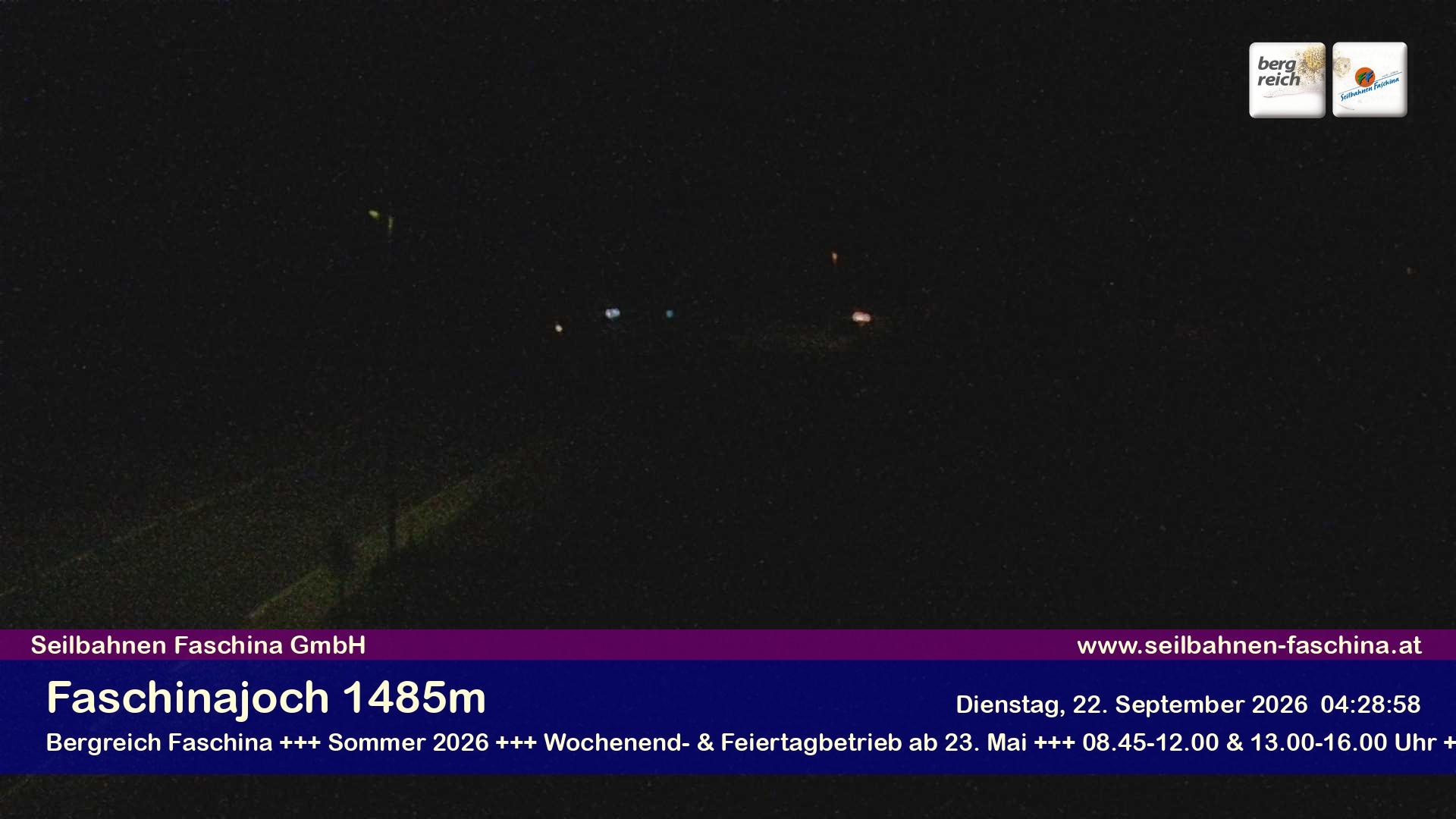 Archiv Foto Webcam Faschinapass, Stafelalpbahn