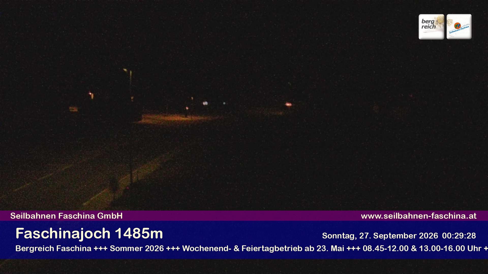 Archiv Foto Webcam Faschinapass, Stafelalpbahn