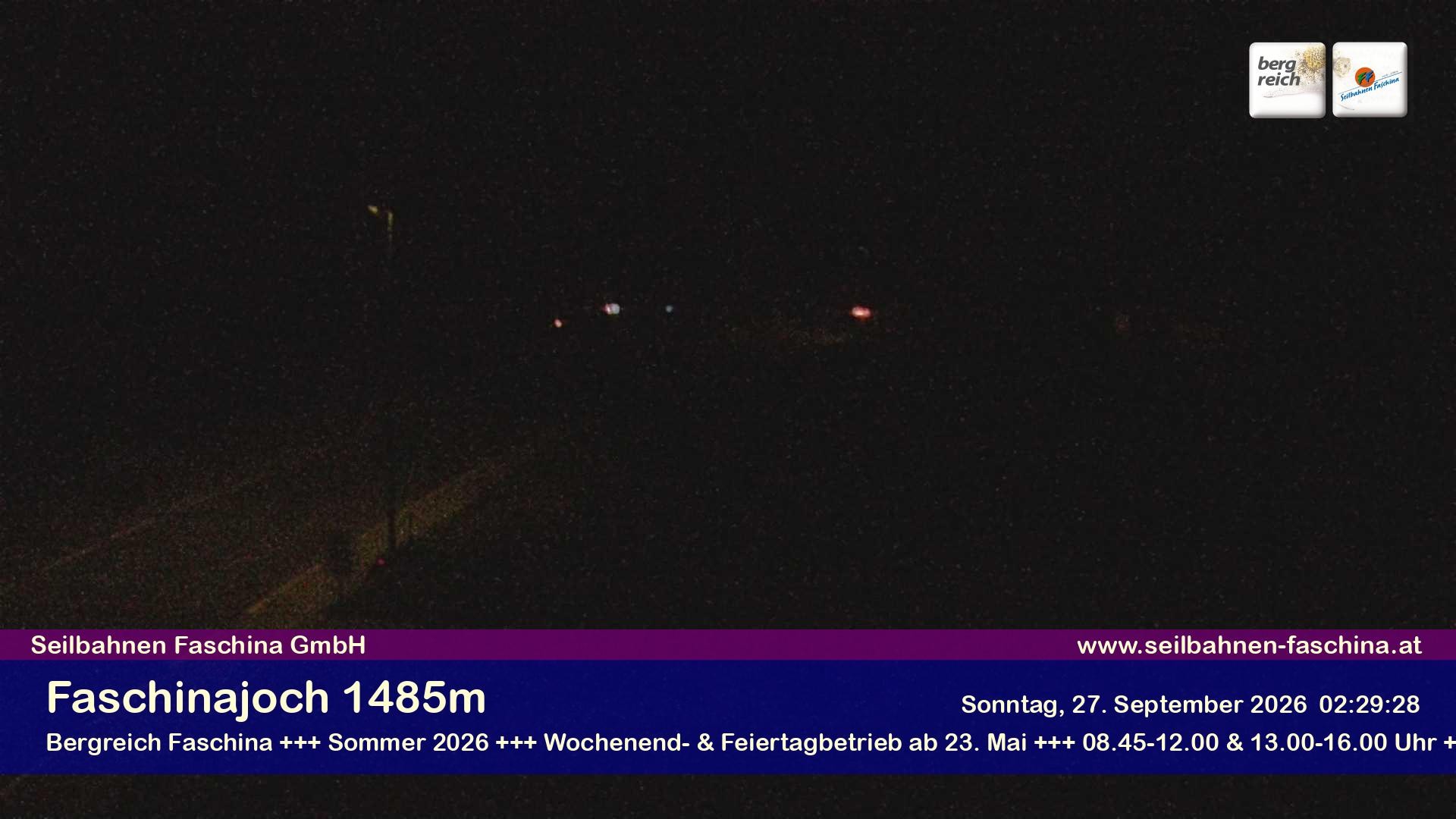 Archiv Foto Webcam Faschinapass, Stafelalpbahn