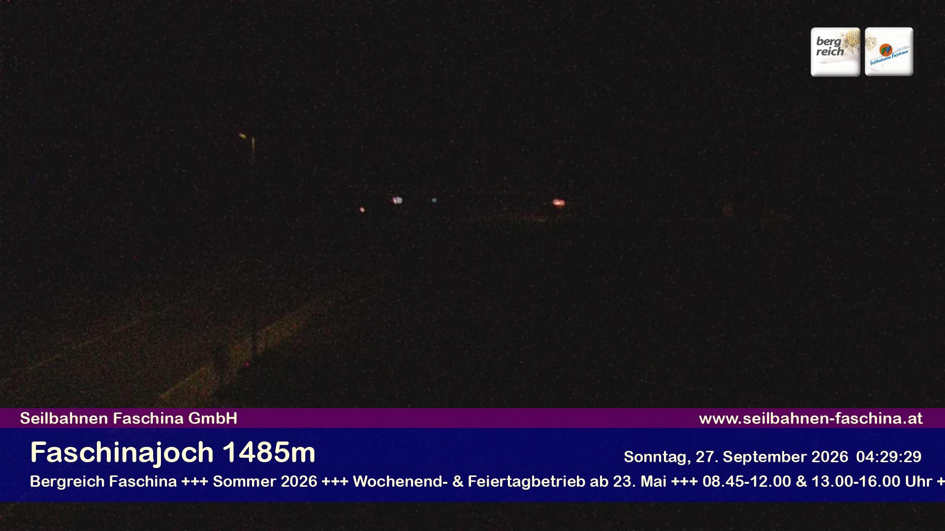 Archiv Foto Webcam Faschinapass, Stafelalpbahn