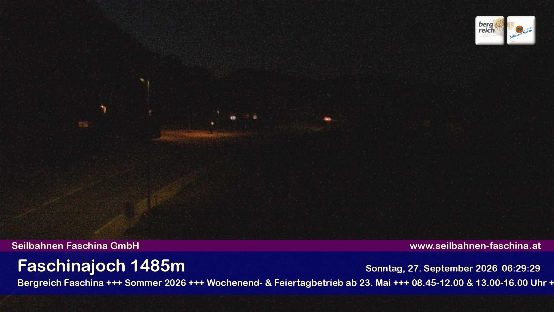 Archiv Foto Webcam Faschinapass, Stafelalpbahn