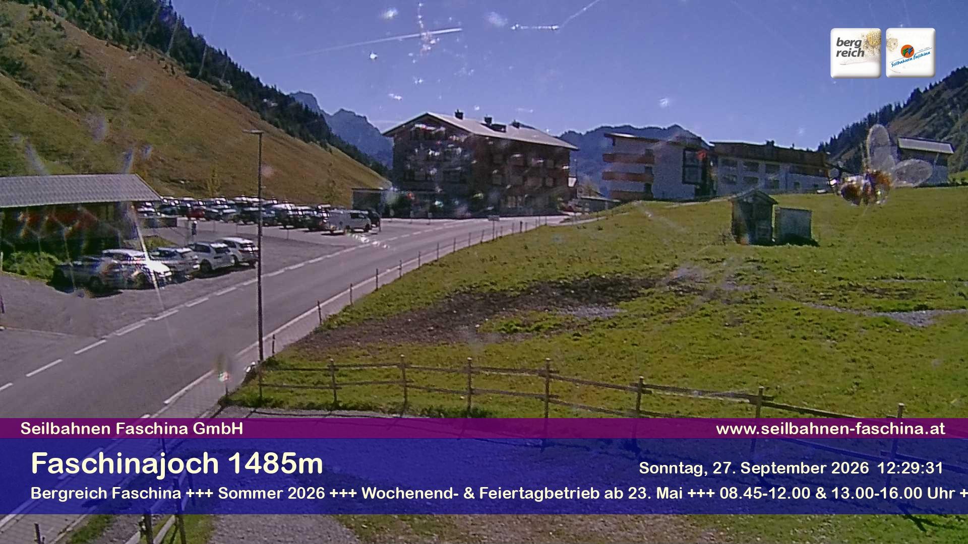 Archiv Foto Webcam Faschinapass, Stafelalpbahn