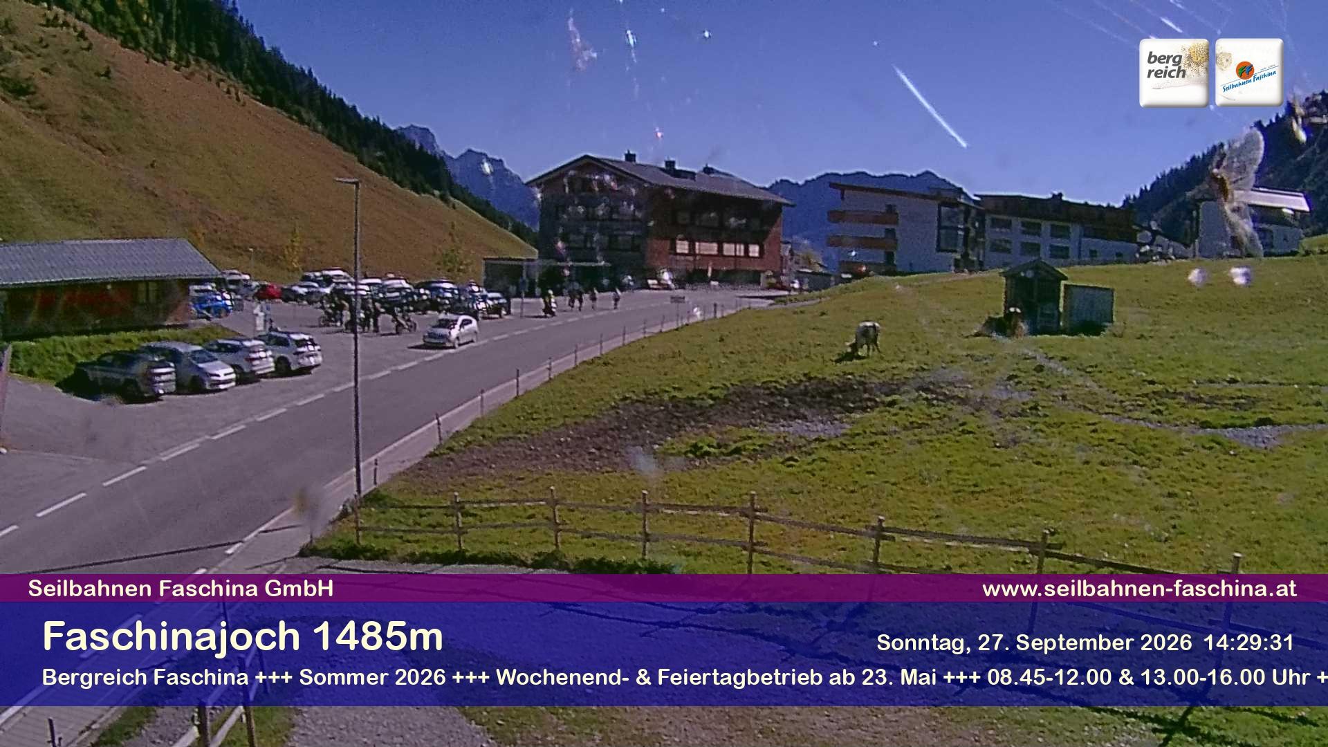 Archiv Foto Webcam Faschinapass, Stafelalpbahn