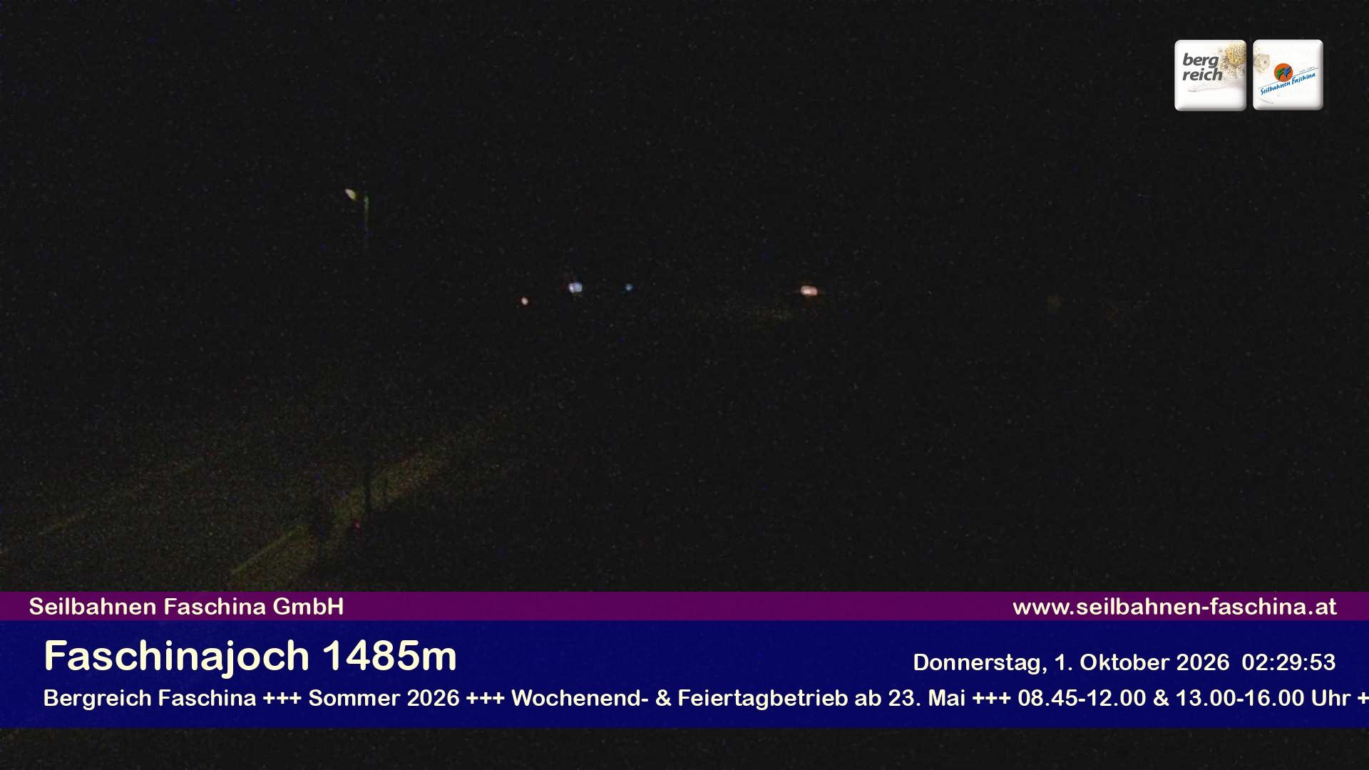 Archiv Foto Webcam Faschinapass, Stafelalpbahn