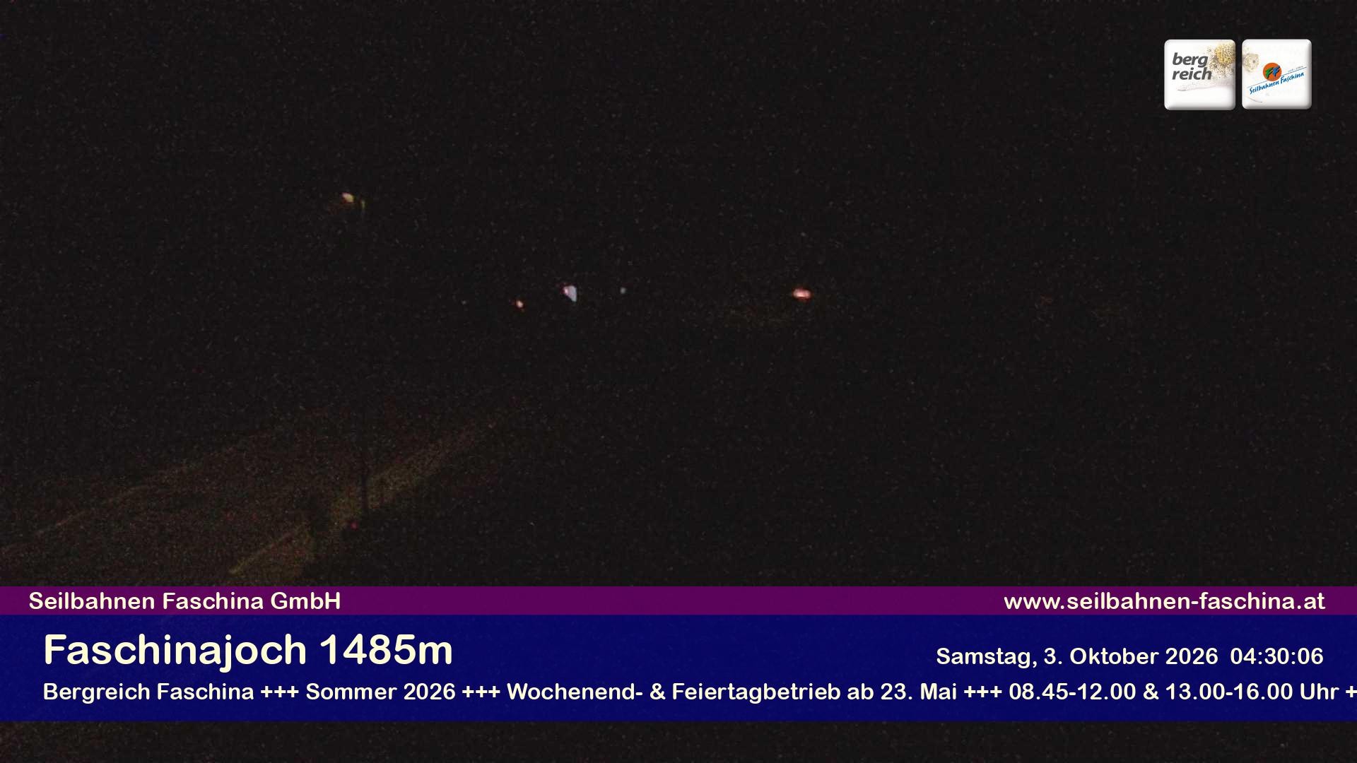 Archiv Foto Webcam Faschinapass, Stafelalpbahn