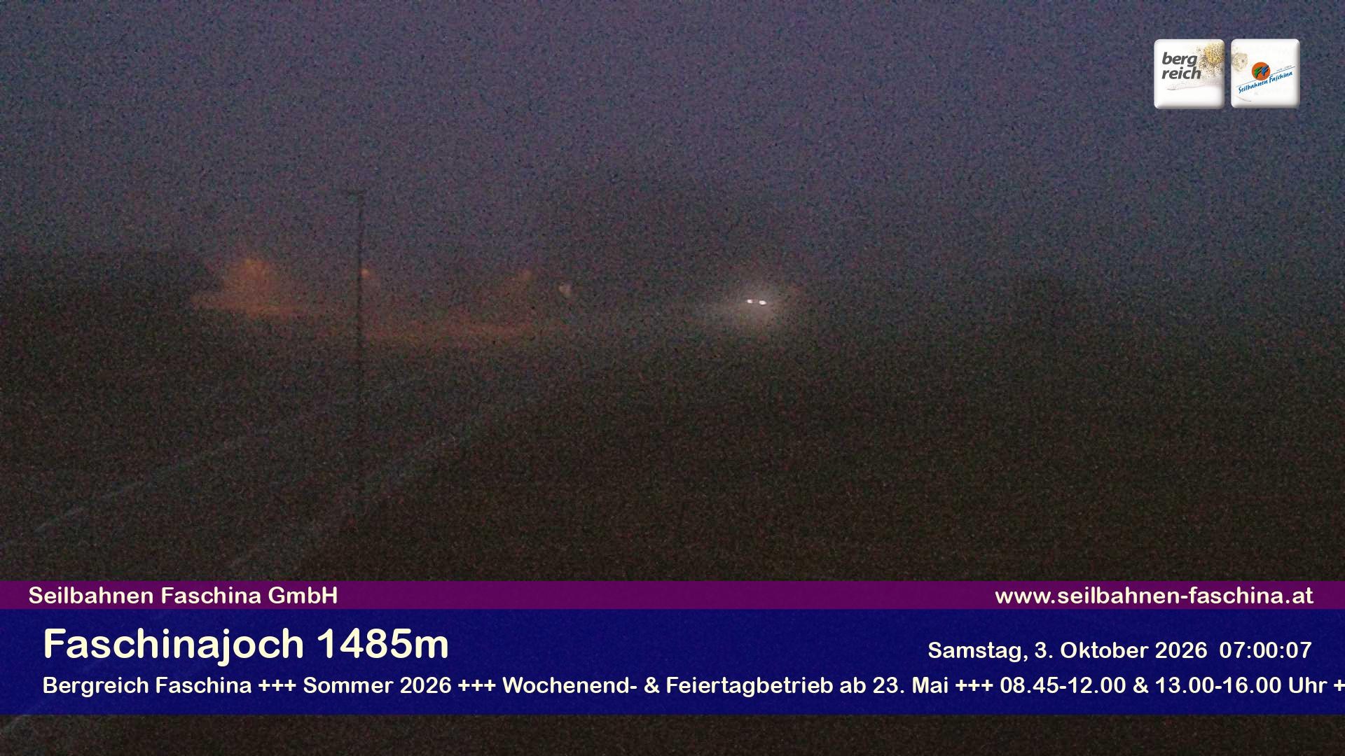Archiv Foto Webcam Faschinapass, Stafelalpbahn