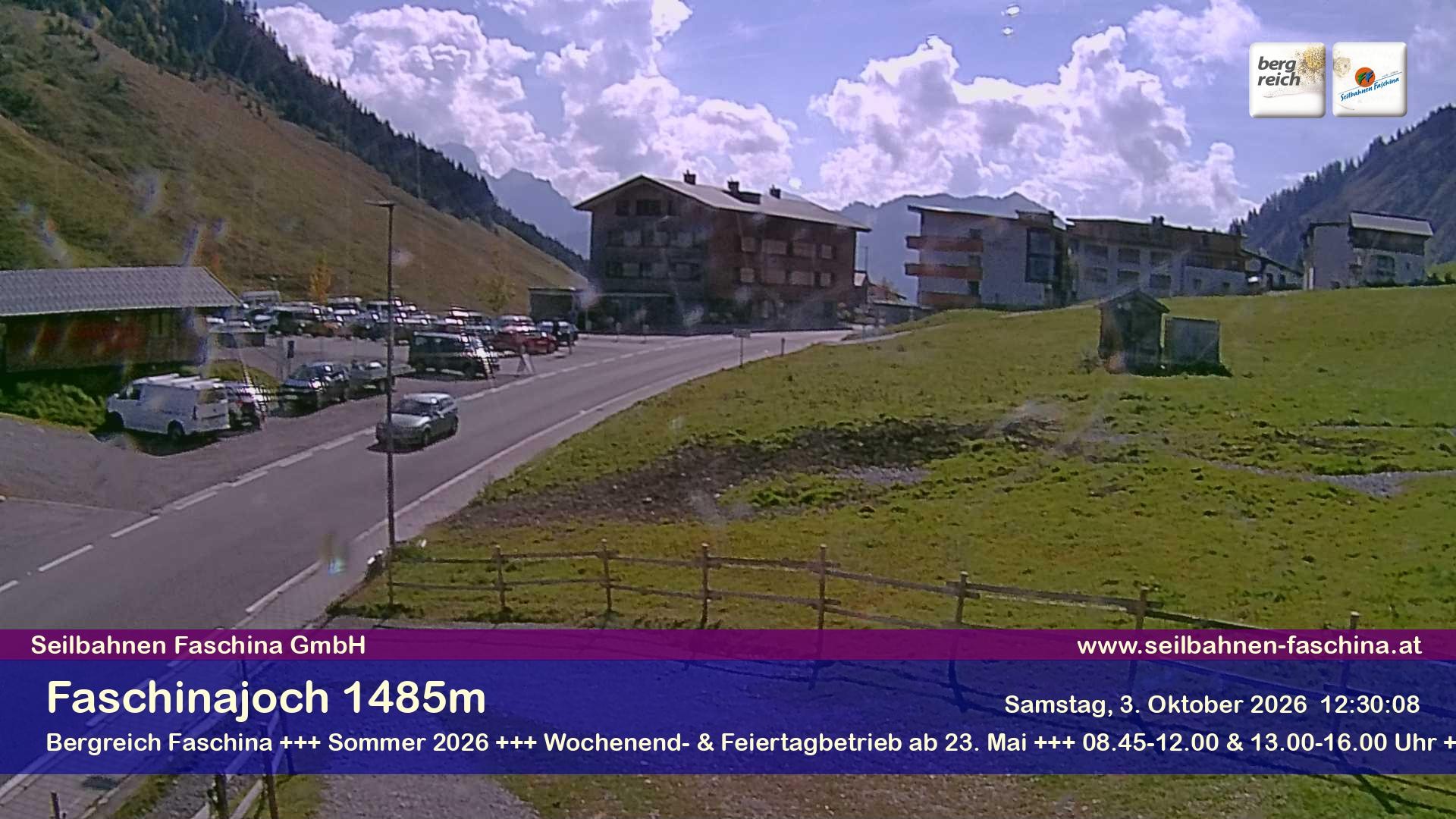 Archiv Foto Webcam Faschinapass, Stafelalpbahn