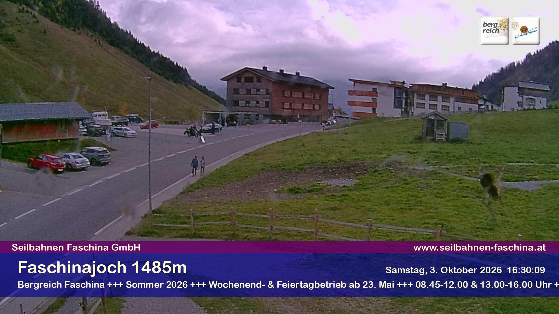 Archiv Foto Webcam Faschinapass, Stafelalpbahn