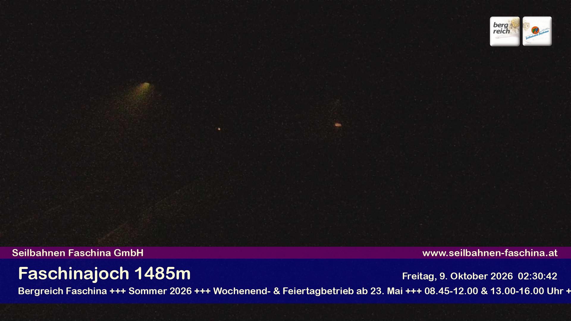 Archiv Foto Webcam Faschinapass, Stafelalpbahn