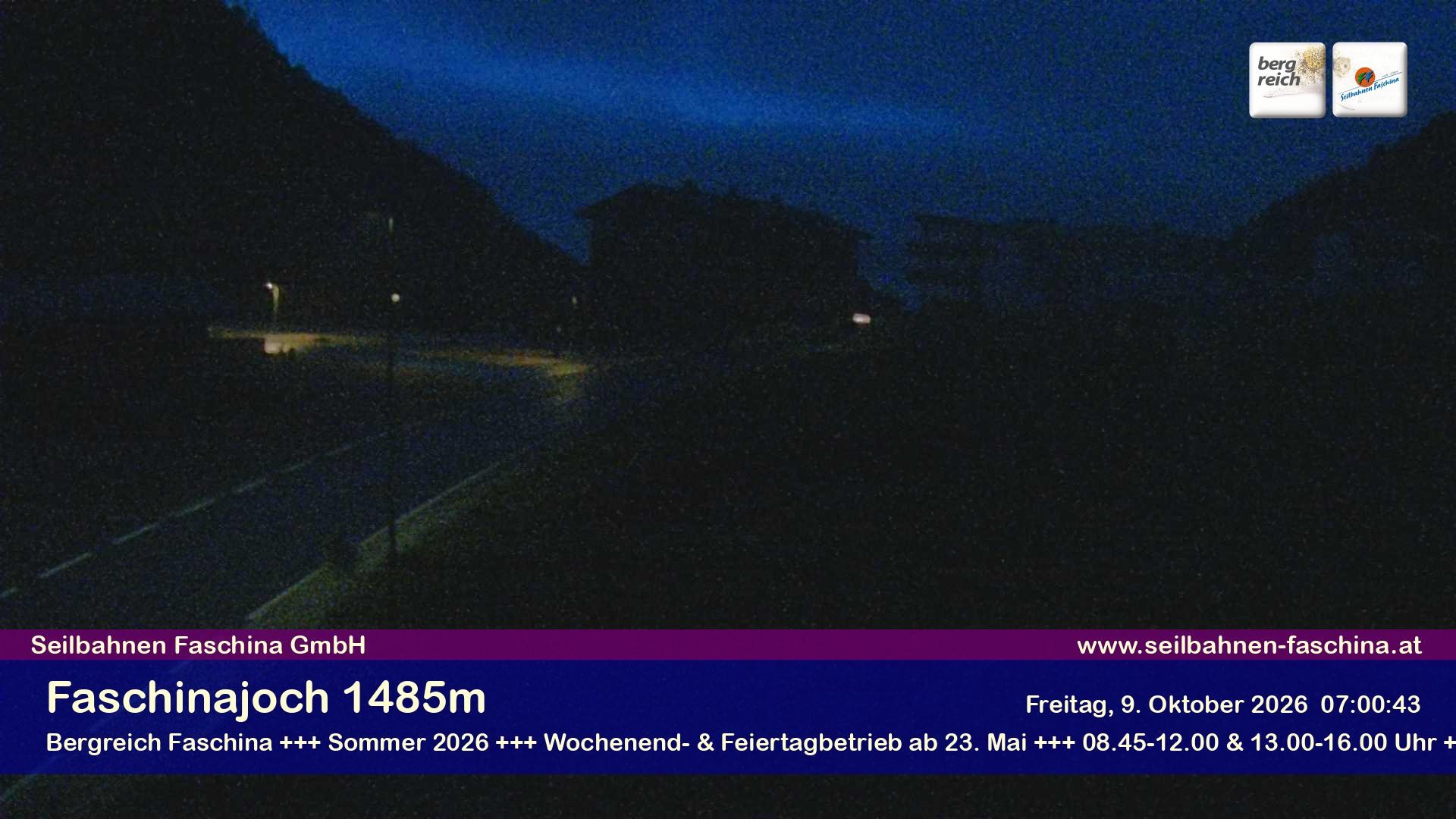 Archiv Foto Webcam Faschinapass, Stafelalpbahn