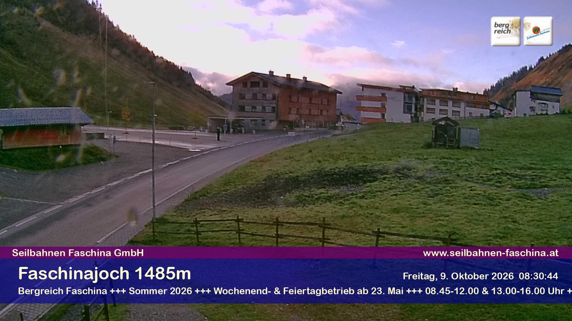 Archiv Foto Webcam Faschinapass, Stafelalpbahn